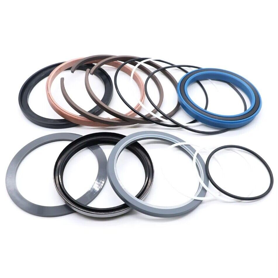 DX225LCA K9001878 Boom Kits Compatible with Doosan Daewoo Hydraulic Cylinder Seal Kit Machinery Parts (DX225LCA Boom Seal KIT)