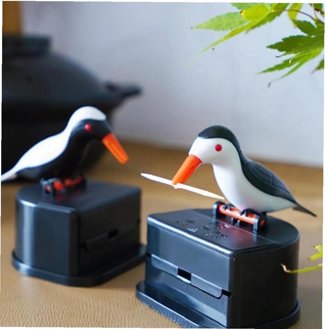 Amazon｜かわいい 鳥 自動 楊枝入れ ようじいれ 爪楊枝入れ 楊枝ケース