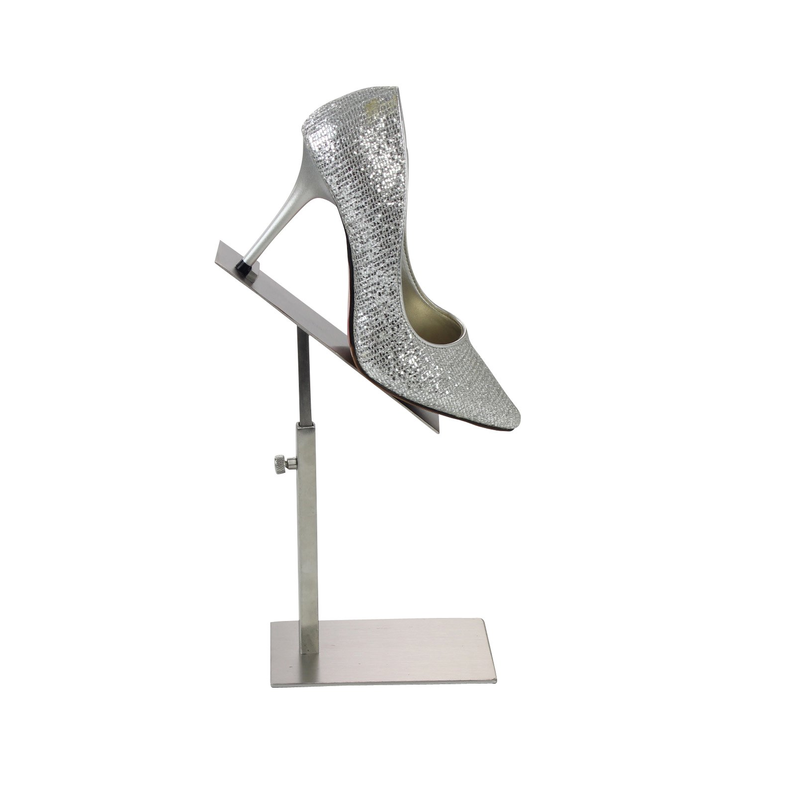 1 Pack Adjustable Modern Shoe Riser Sandal Shoe Store Metal Shoe