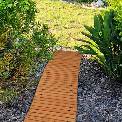 Worth 暂无 Garden 9 Ft. Wooden Garden Pathway thumb #6