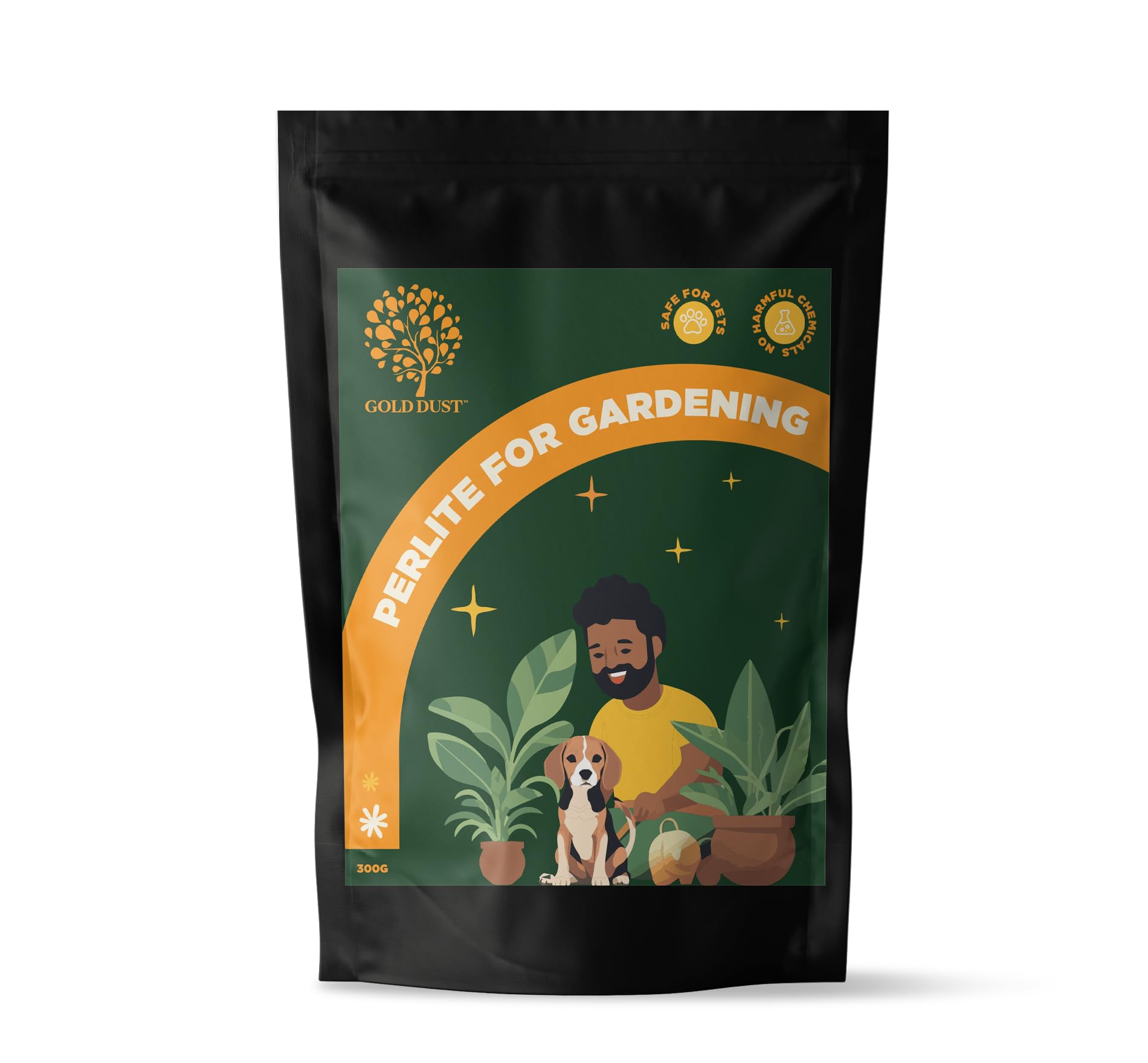 GOLD DUST Perlite for Plants, (300 gm), Perlite for Plants Growth, Plant Growth Supplement, Plant Growth Enhancer Supplement, Plant Care Products for Gardening (B0CSG36WCG) Amazon Price History, Amazon Price Tracker