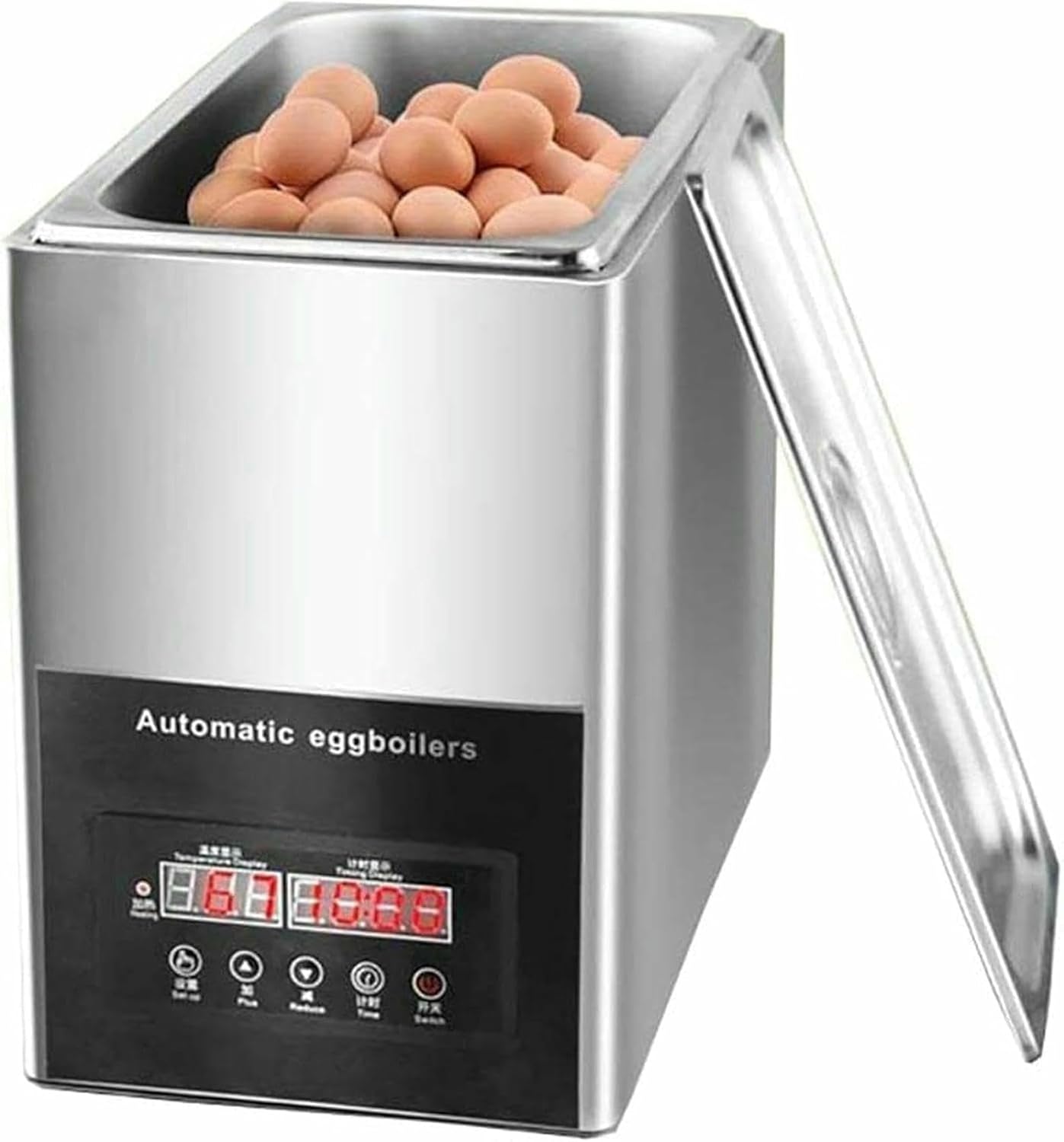 Large Capacity Electric Egg Cooking - Commercial Machine To Make Water And Passed By Water (50 Pieces) With Intelligent Automatic Functions And Device To Make Tortillas ~/