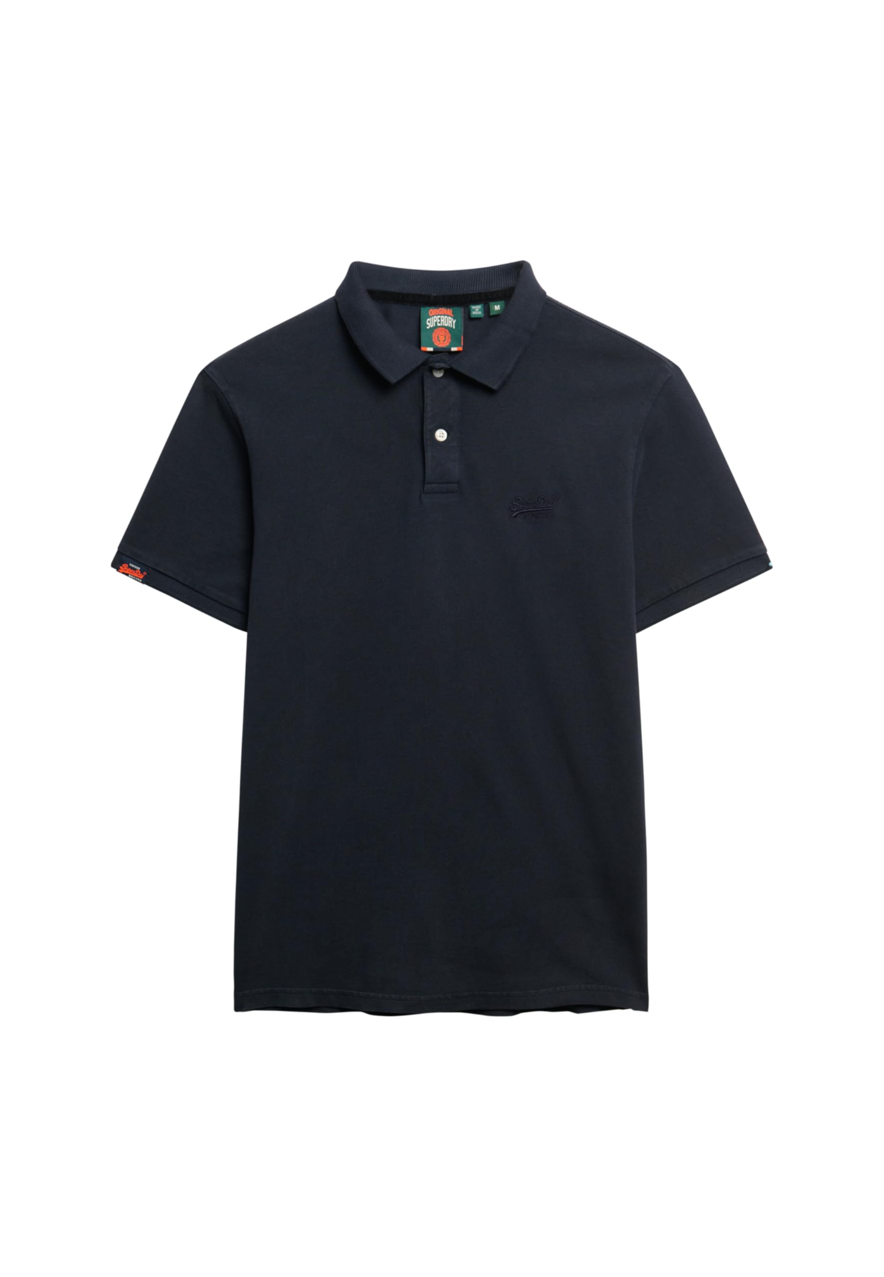 Superdry Bleu Polo Vint Destroy