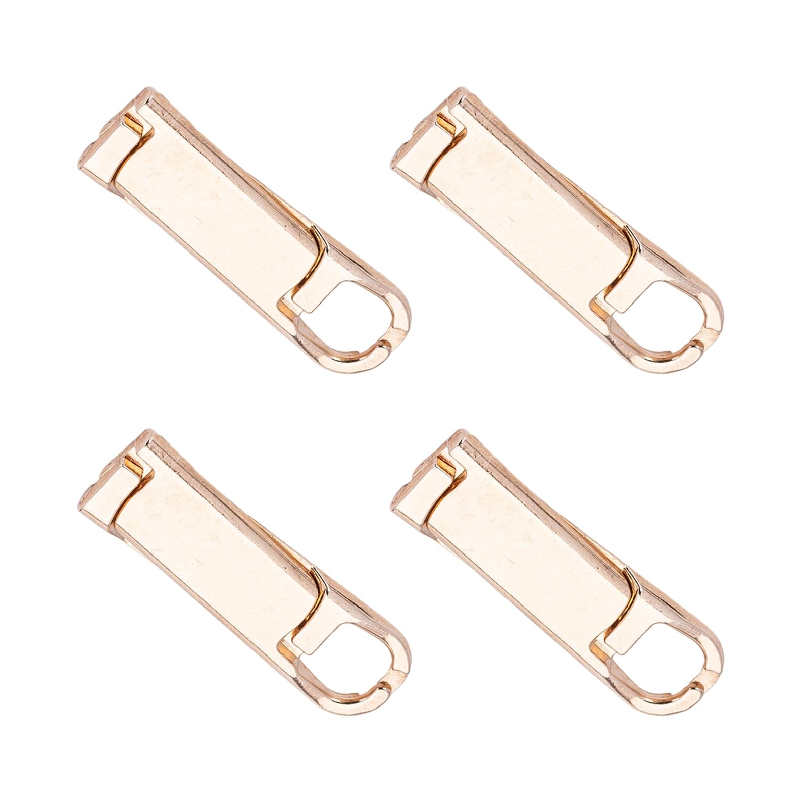 YROHGKPN 4Pcs Zippers Puller Replacements Detachable Puller Sliders for Clothing Luggage Purse Jeans Boot Backpacks Tents Detachable Slider Replacement