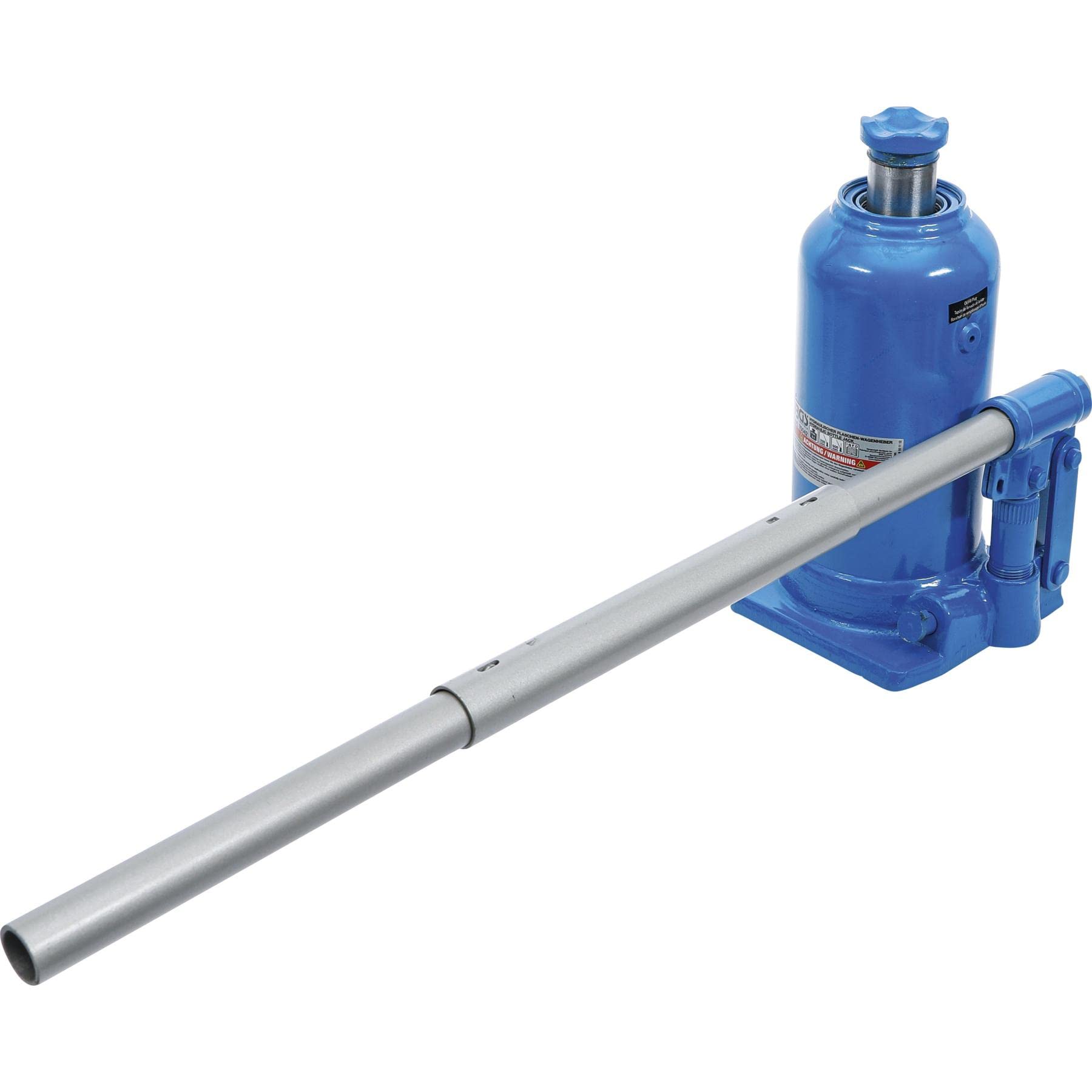 CRIC HYDRAULIQUE BOUTEILLE 5T DOUBLE VERIN HAUTE LEVEE -