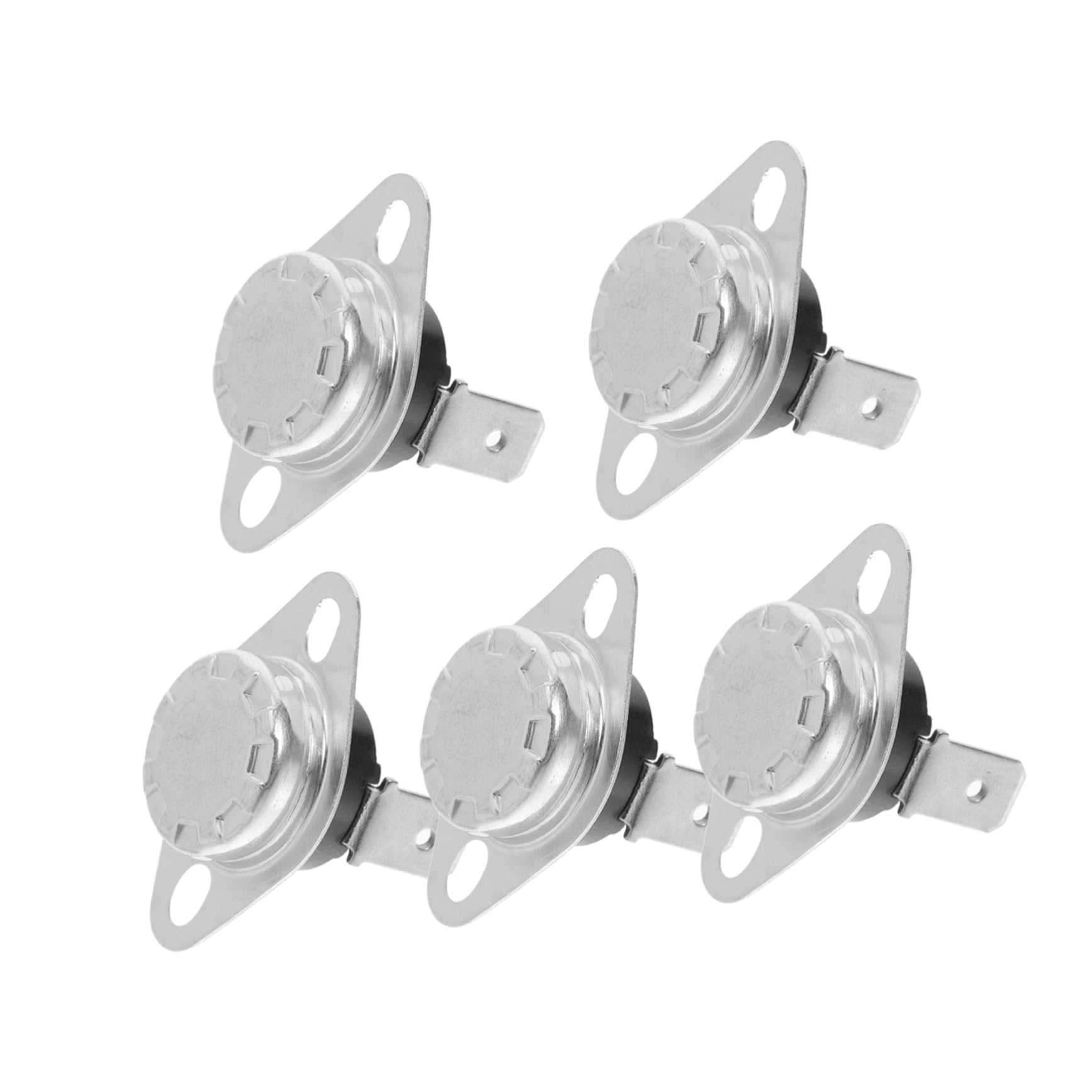 Tofficu 5 Sätze Thermostat Temperaturregler Geschlossen Für Mikrowellen Backöfen Heizgeräte Kaffeeautomaten Einfache Installation Zuverlässige Temperaturkontrolle 5 Stück * 5