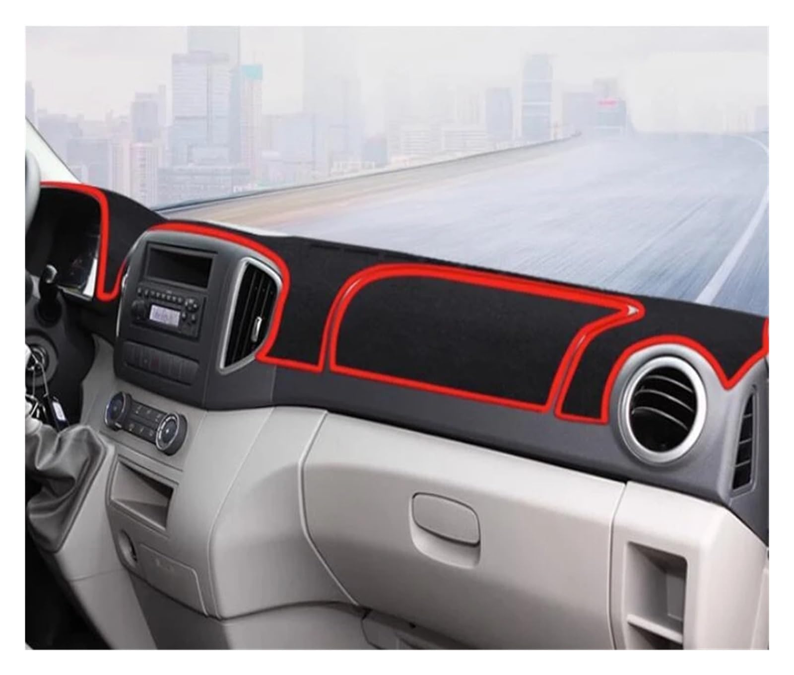 Tapis protection tableau de bord Benjoy anti-UV voiture accessoire - 3