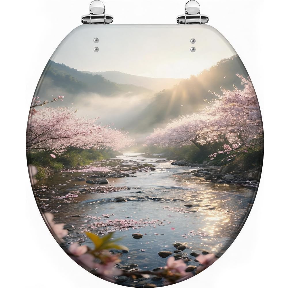 Elongated Resin Toilet Seat, Guitar City Digital Art, Slow Quiet Close