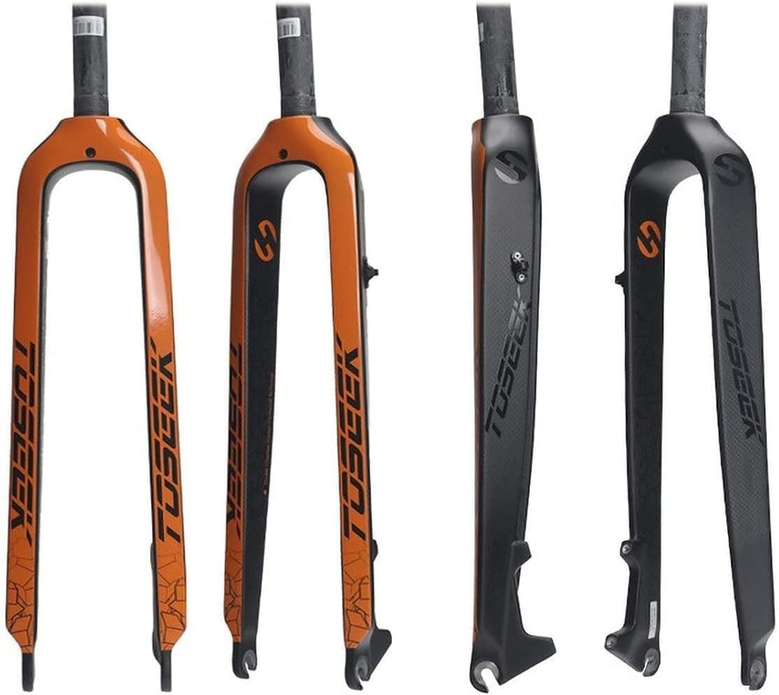 WIQUYBML Bicycle Rigid Fork Full Carbon Bike Front Forks Disc Brake MTB Straight Accessories 29