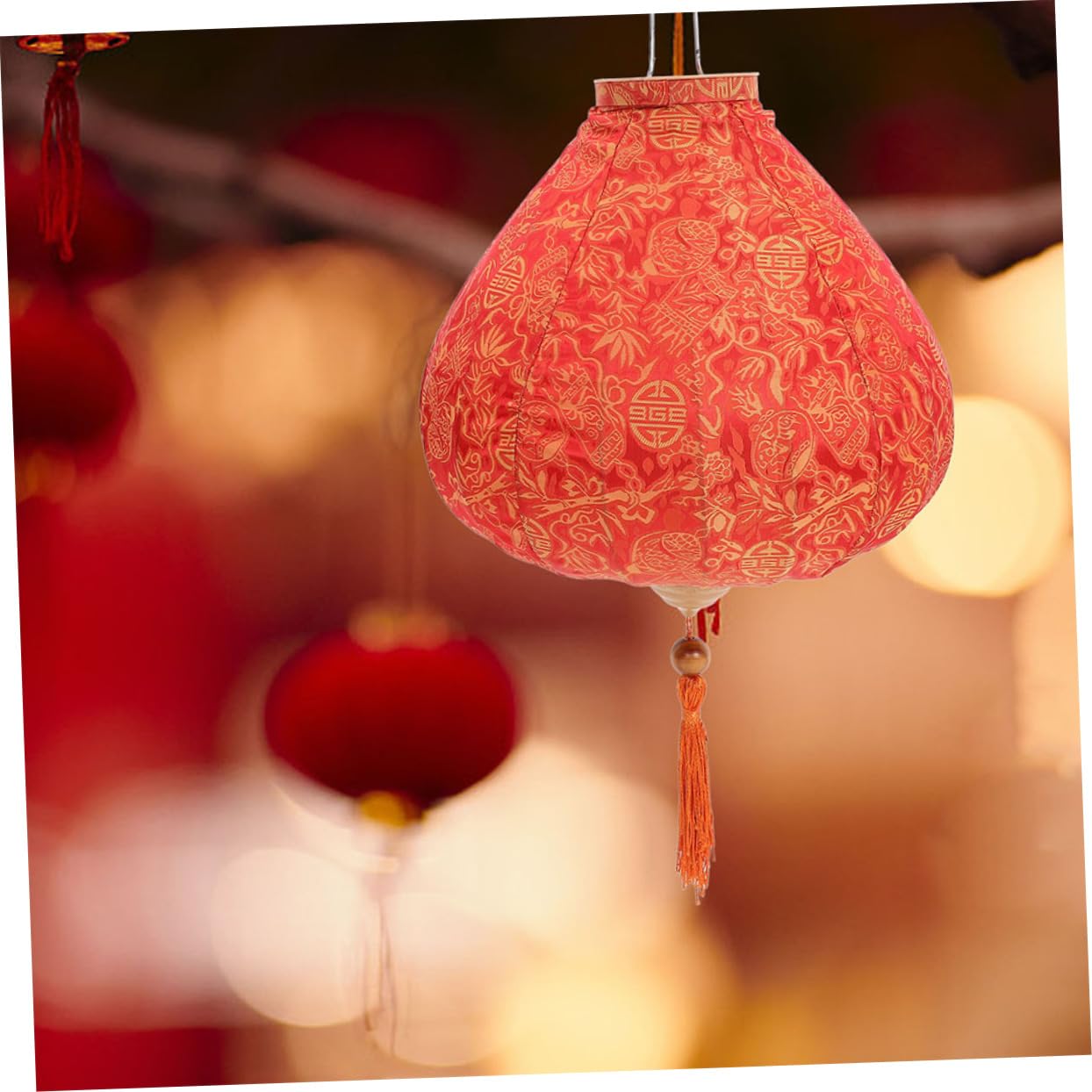 Happyyami Lanterna Elegante Nappa per Decorazioni da Giardino Lanterna da Appendere all Esterno per Matrimoni e Feste per Uso Interno ed Esterno