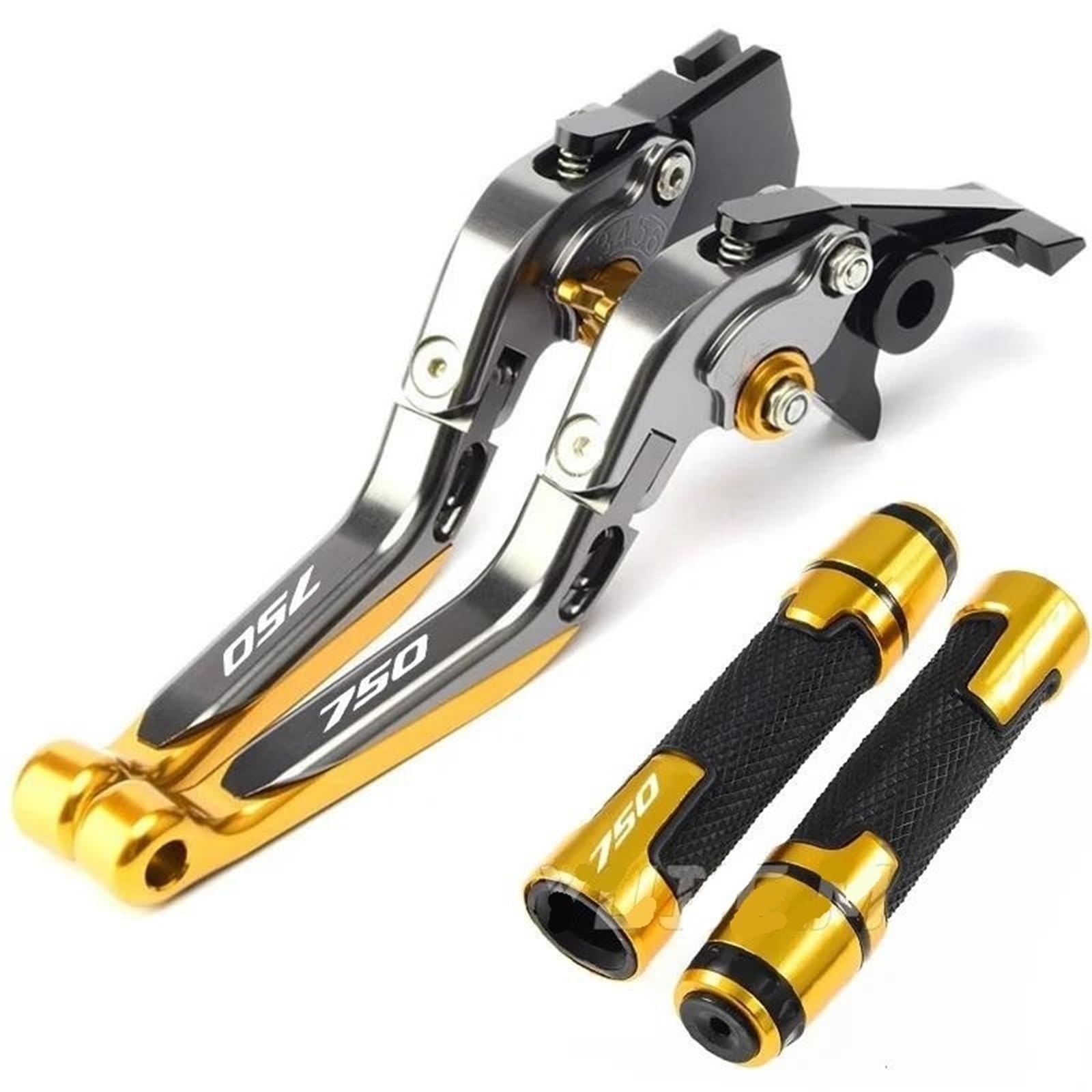 Uyfyqecjy Gold-D For Xadv X-Adv 750 Forza Forza750 Xadv750 2024-2026 Motorcycle Accessories Adjustable Handle Brake Lever Clutch Lever Parts(Gold-D)