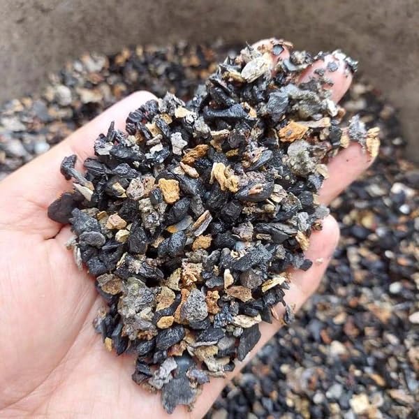 BUYNEST WASHED CINDER FOR PLANTS SUCCULENTS, ADENIUMS, ROSES, CACTI 450 GRAMS-image-1