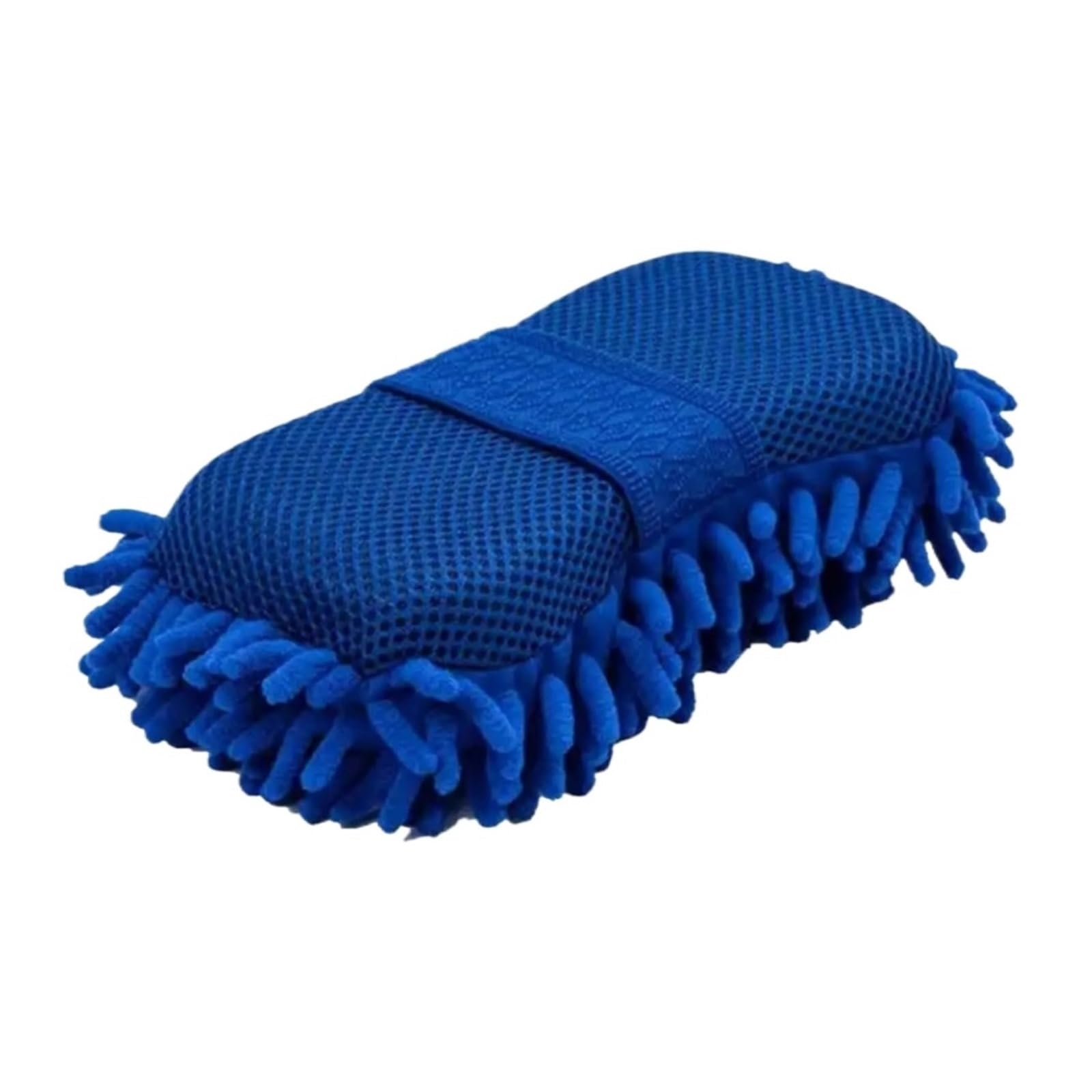 DYYEUAVT 2Pcs Microfiber Car Wash Glove Soft Anti-Scratch Sponge With Strap Holding Cleaning Tool For Cars