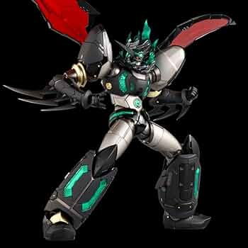 ロボ道 真ゲッター1 ブラック Ver. アクションフィギュア Amazon | ロボ道 原作版 真ゲッターロボ 真ゲッター1 threezero