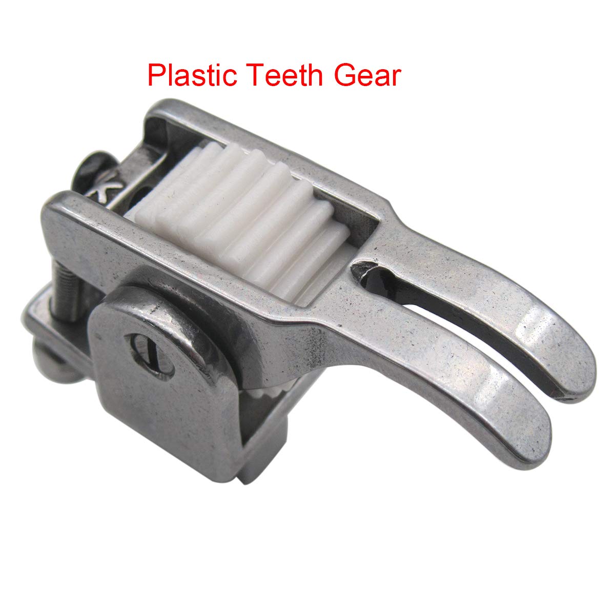 CKPSMS Marque – 1 Pied Presseur à Rouleau #R212 Compatible Avec Machine à Coudre Industrielle à Double Aiguille Singer, Brother, Juki (6 Mm