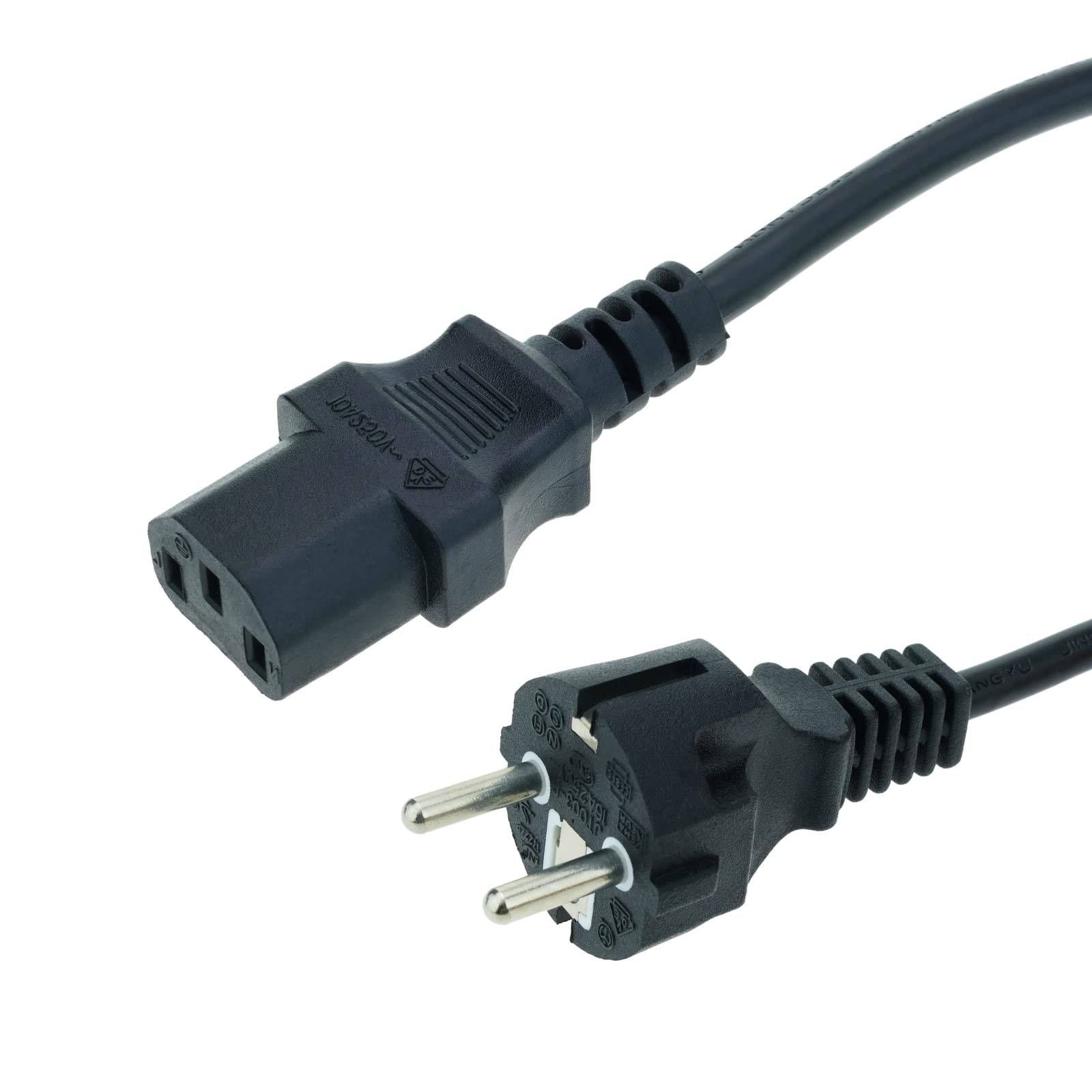 Goobay 96037 Cavo Di Alimentazione Nero 5 M Spina Di Alimentazione Di Tipo F Iec C13 Goobay Str Mkabel 5 M 96037 - Foto 9