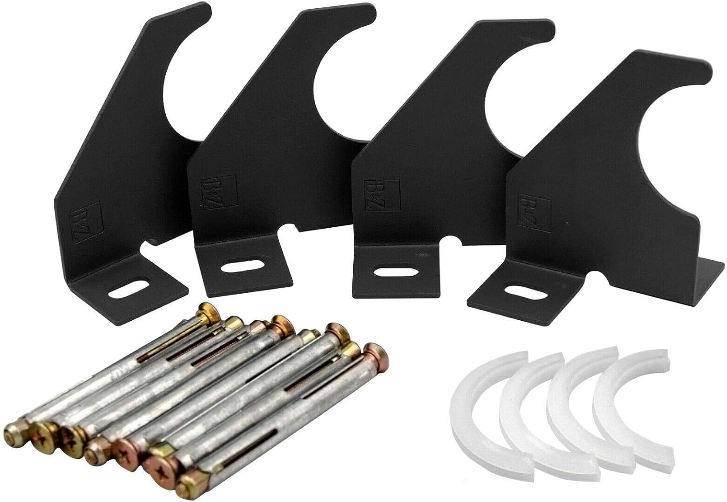 B&Z Designer Vertical Column Single Arm Universal Radiator Wall Mount