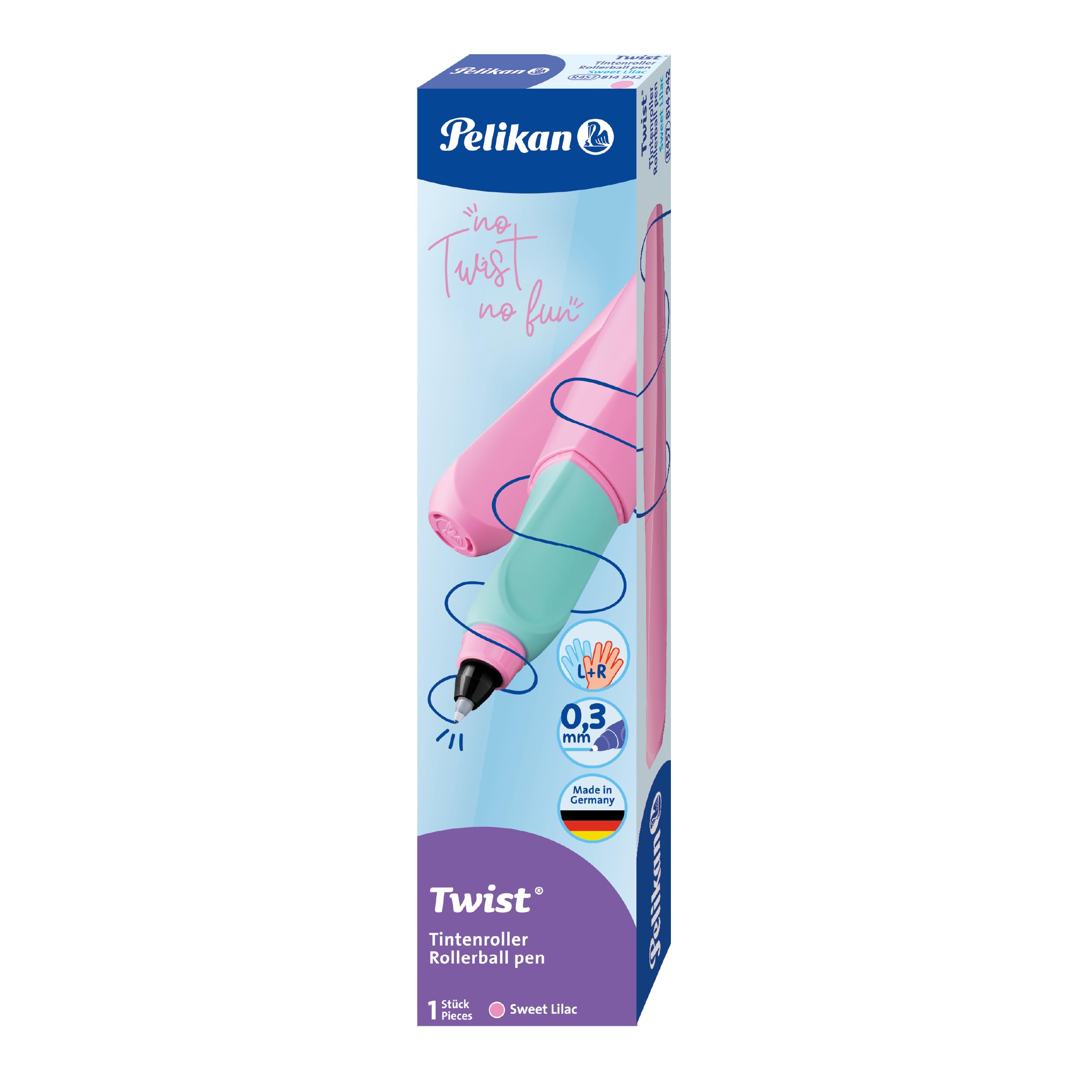 Pelikan Twist Rollerball Pen Sweet Lilac 814942