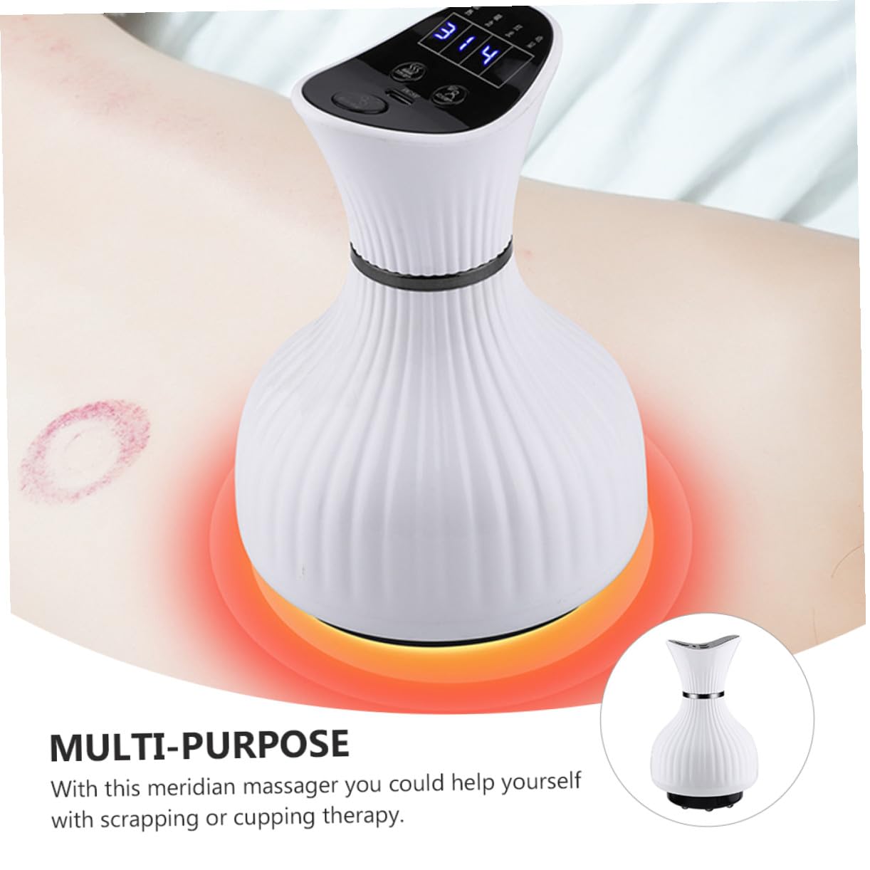 Masajeador Electrónico de Raspado Corporal Terapia de Ventosas
