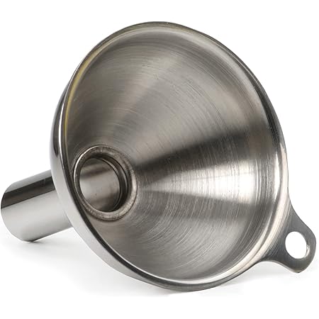 Stainless Steel Funnel - For Filling Narrow Jars and Bottles, 1 pc