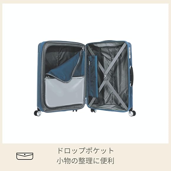 Samsonite>スーツケース大型94L 超軽量2.8kg 75 cm