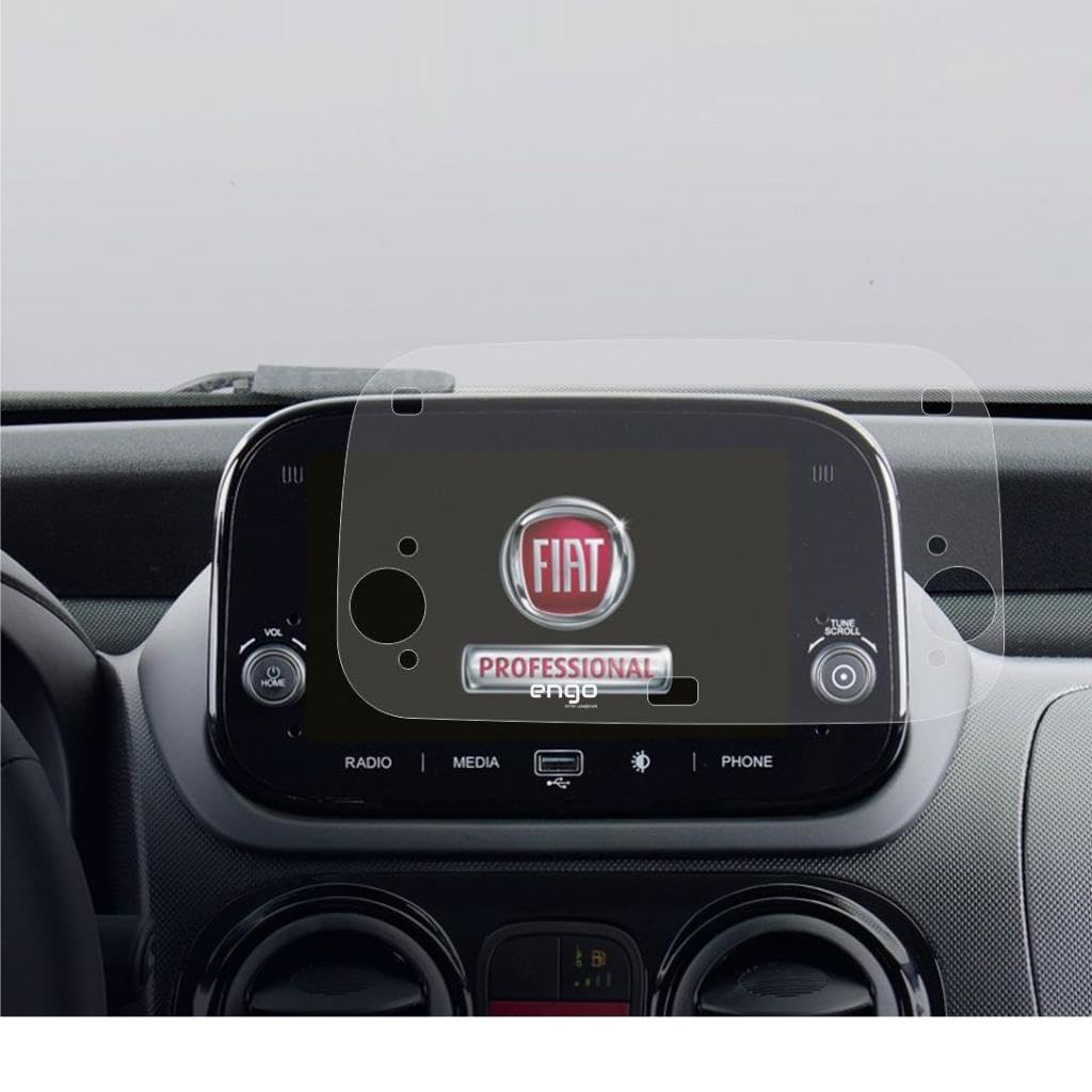Engo Fiat Fiorino Combi 7 İnç İle Uyumlu Mat Ekran Koruyucu Multimedya