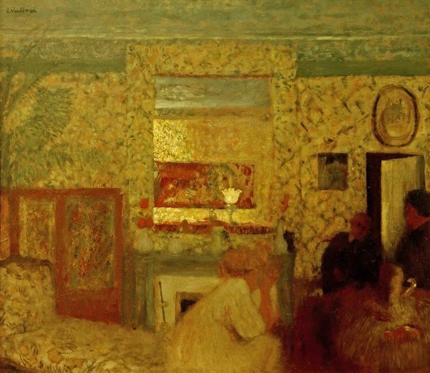 Cuadro Sobre Lienzo El Salón de los Natansons para decorar tu salón