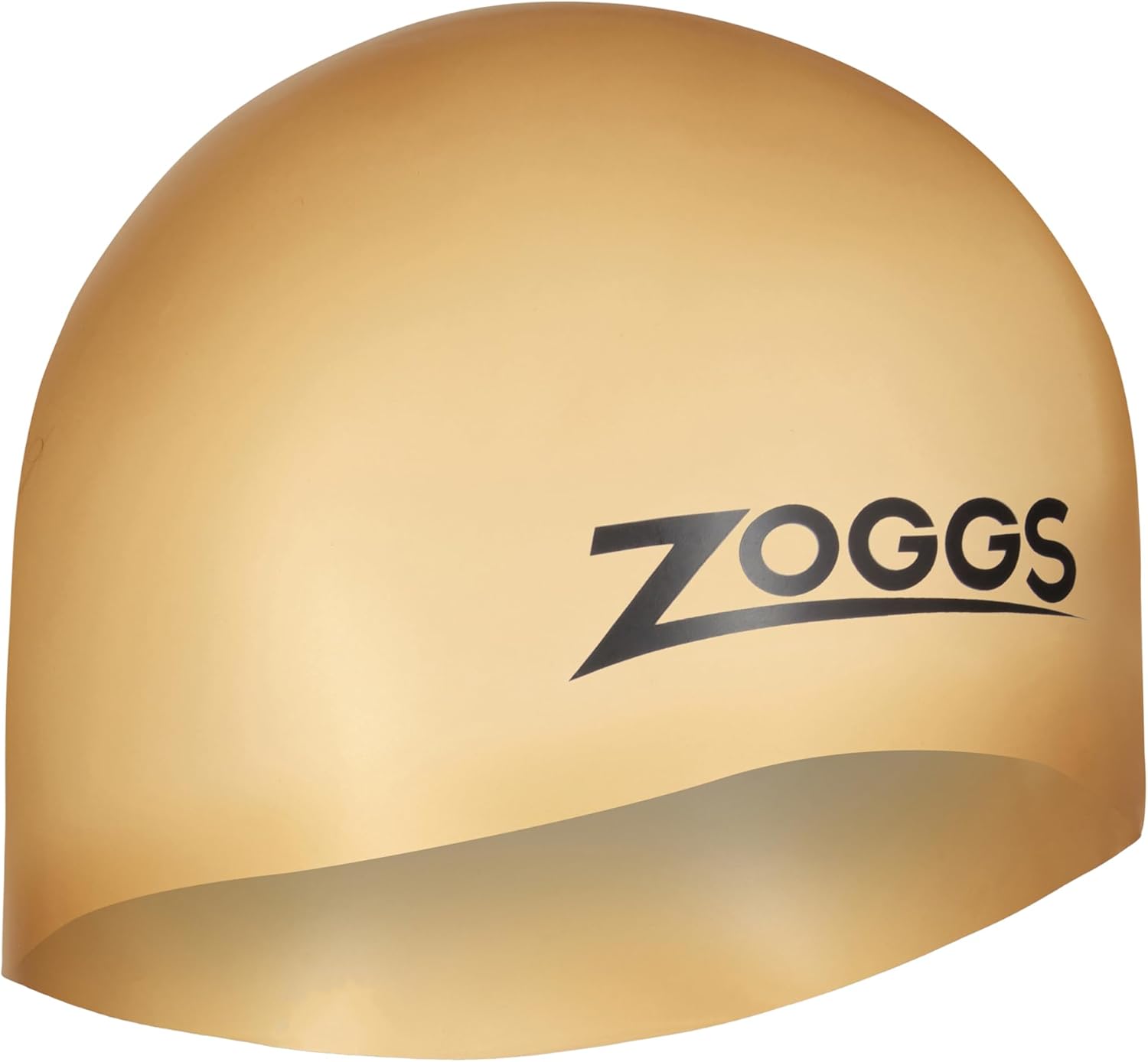 ZOGGS Unisex Adult Easy-Fit Silicone Swimming Cap - Non-Slip Hydrodynamic Design Ergonomic Fit Swim Hat for Long/Short Hair