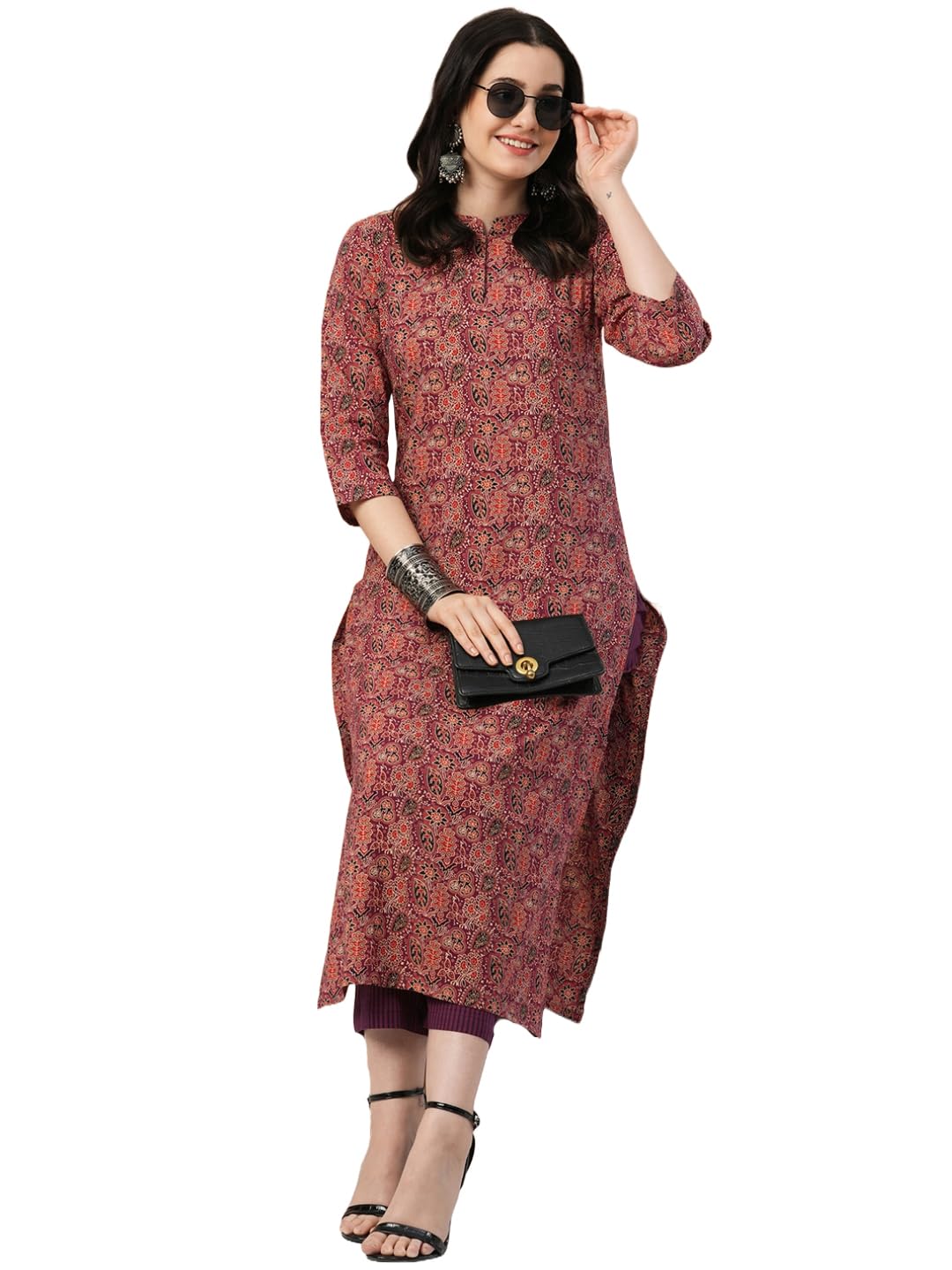 ANNI DESIGNER Cotton Blend Women Kurta With Pant