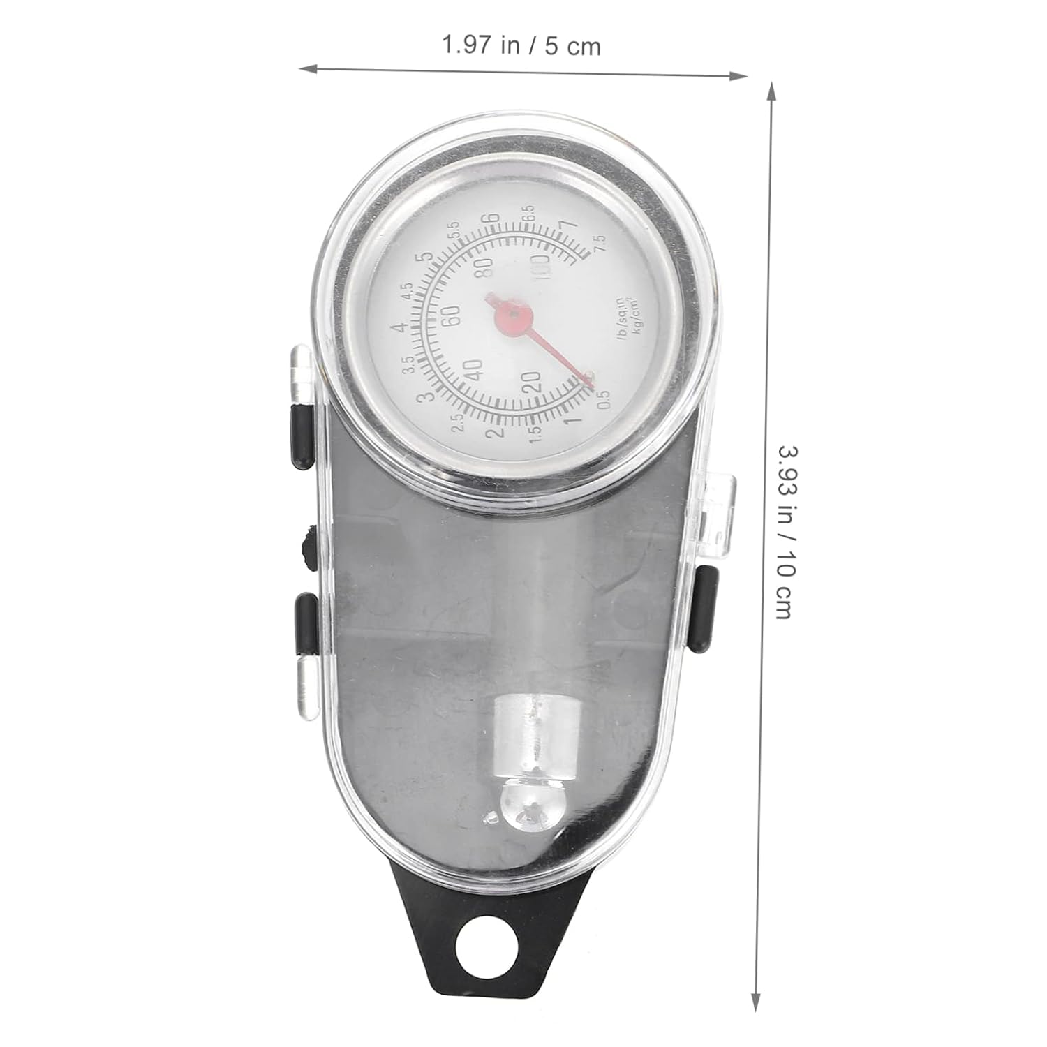 1pc High-Precision Tire Pressure Gauge Digital Display for Cars Suvs Motorcycles and Bicycles Compact and Easy to Use Air Pressure Tester LCD