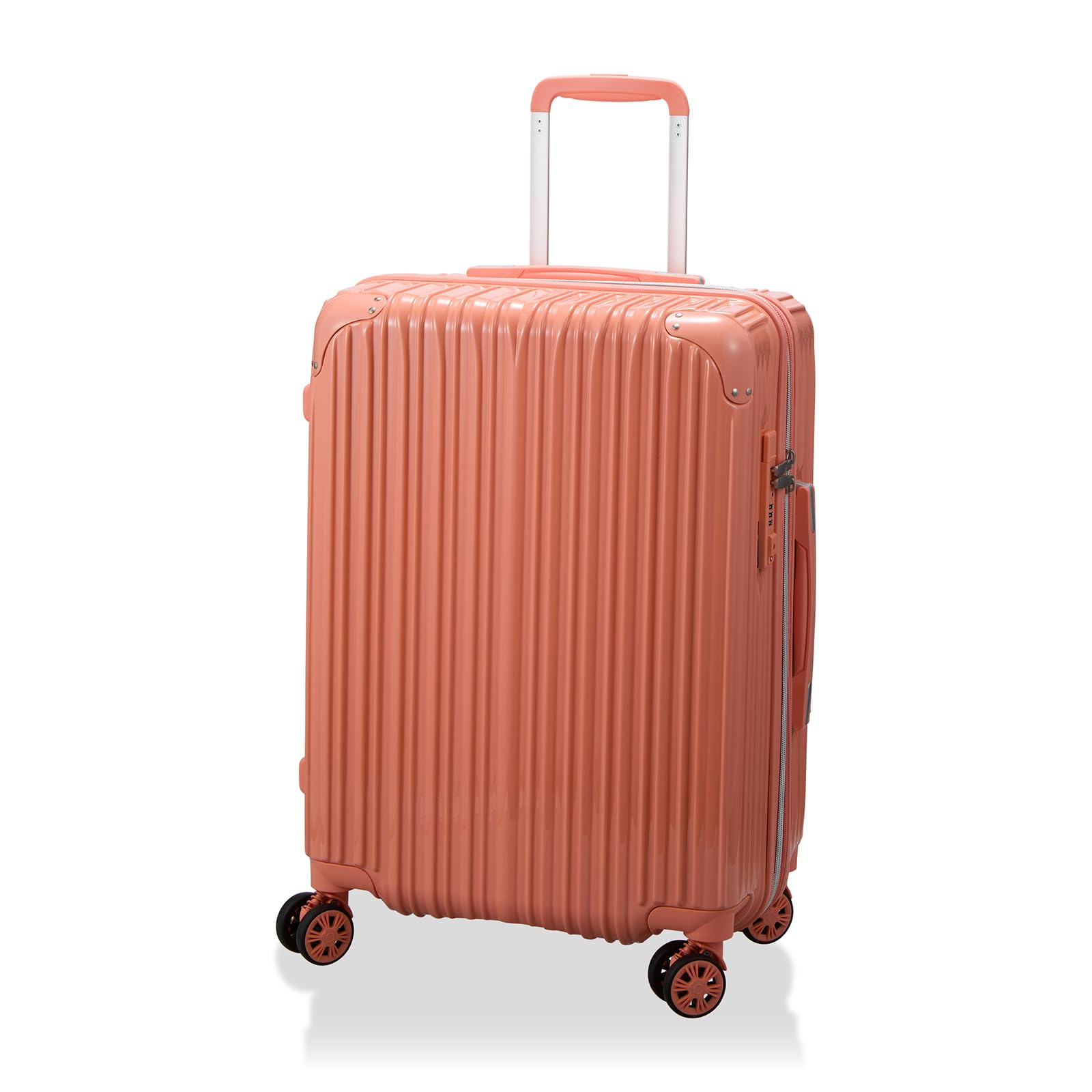 Amazon | [シフレ]抗菌 拡張 スーツケース Mサイズ ジッパータイプ