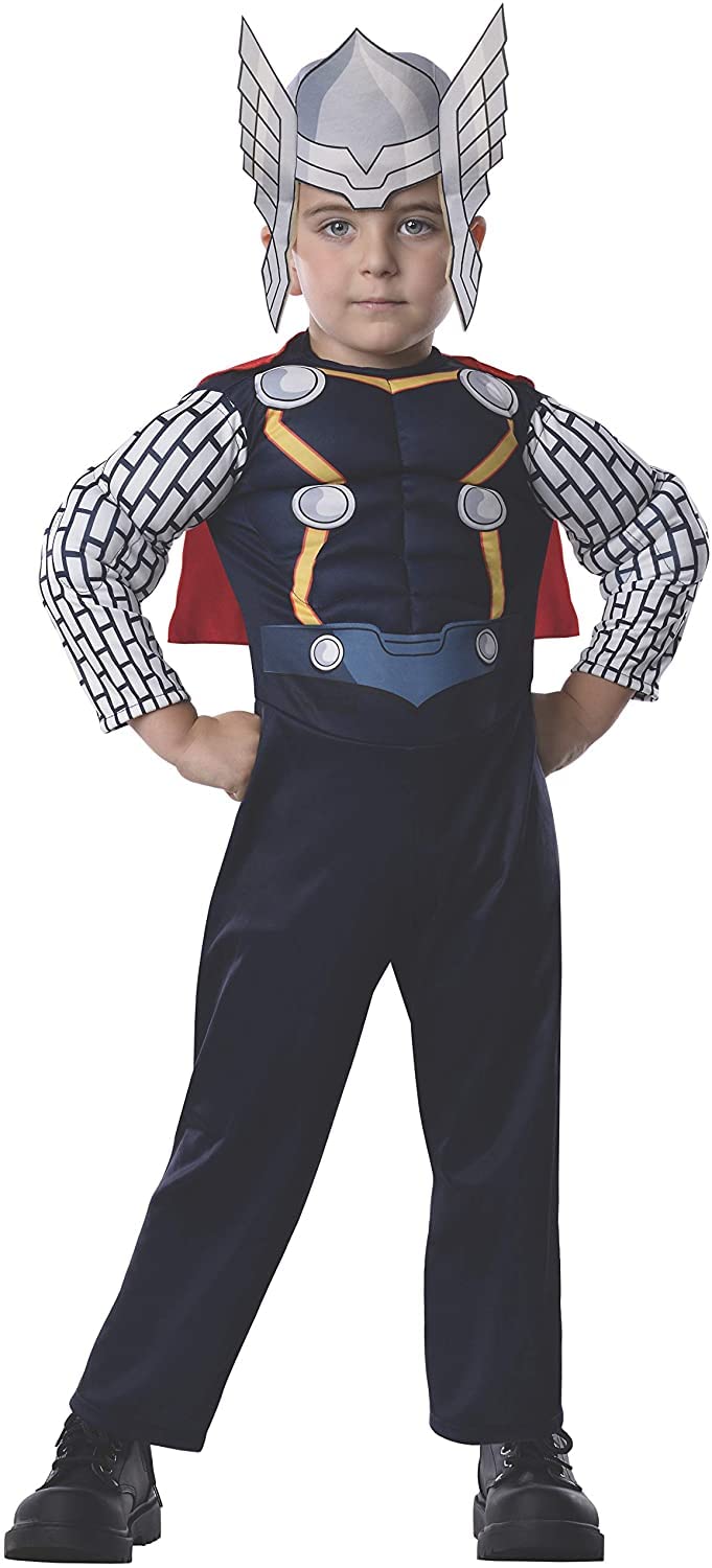 Rubie's Marvel Super Hero Adventures Toddler Muscle Chest Costume, Multi-colored, One Size