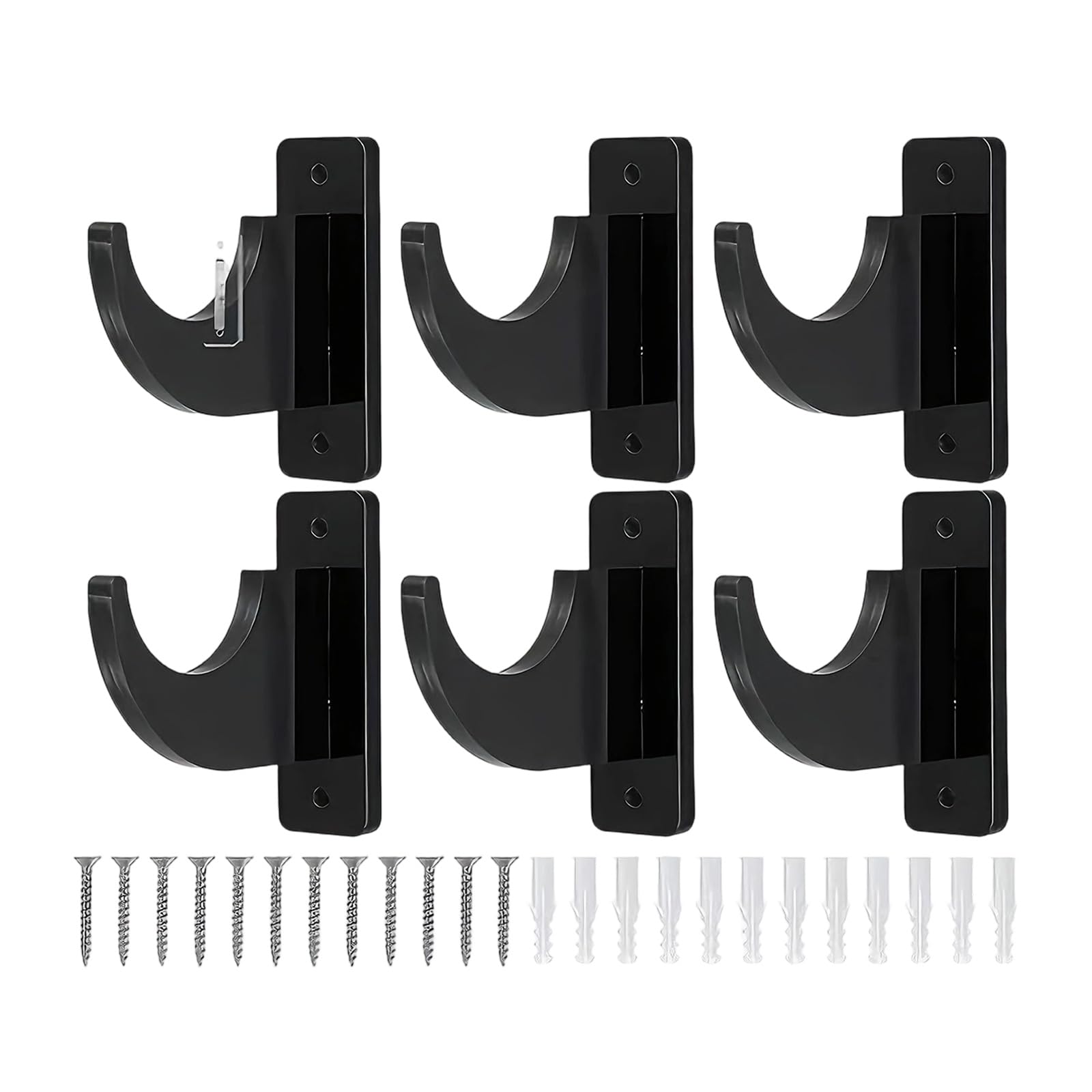 Buxuaaaa Black 2 / 3Pairs Quick Setups Acrylic Display Stand For Installation Of Light Sabers And Swords Without Additional Tools Acrylic Display Rack