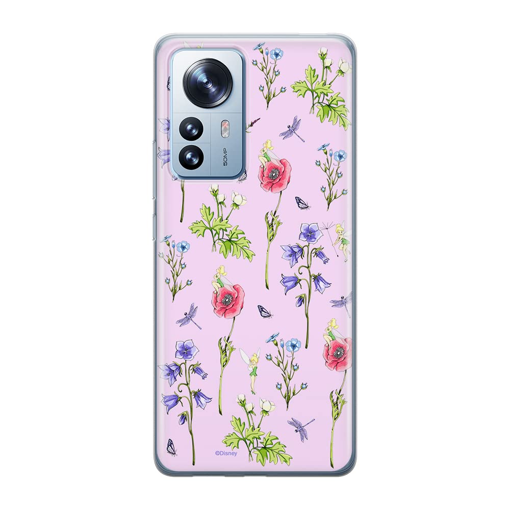 ERT GROUP mobile phone case for Xiaomi 12 / 12X original and officially Licensed Disney pattern Tinker Bell 004 optimally adapted to the shape of the mobile phone, case made of TPU
