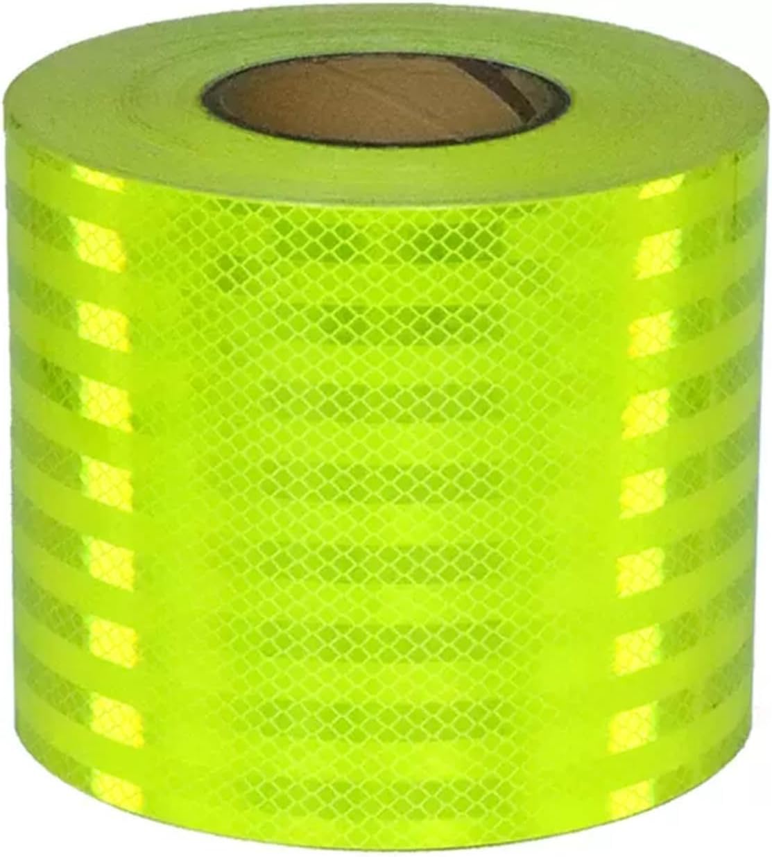 Ruban adhésif de sécurité réfléchissant jaune fluo bande de signalisation extérieur 5cm x 45m