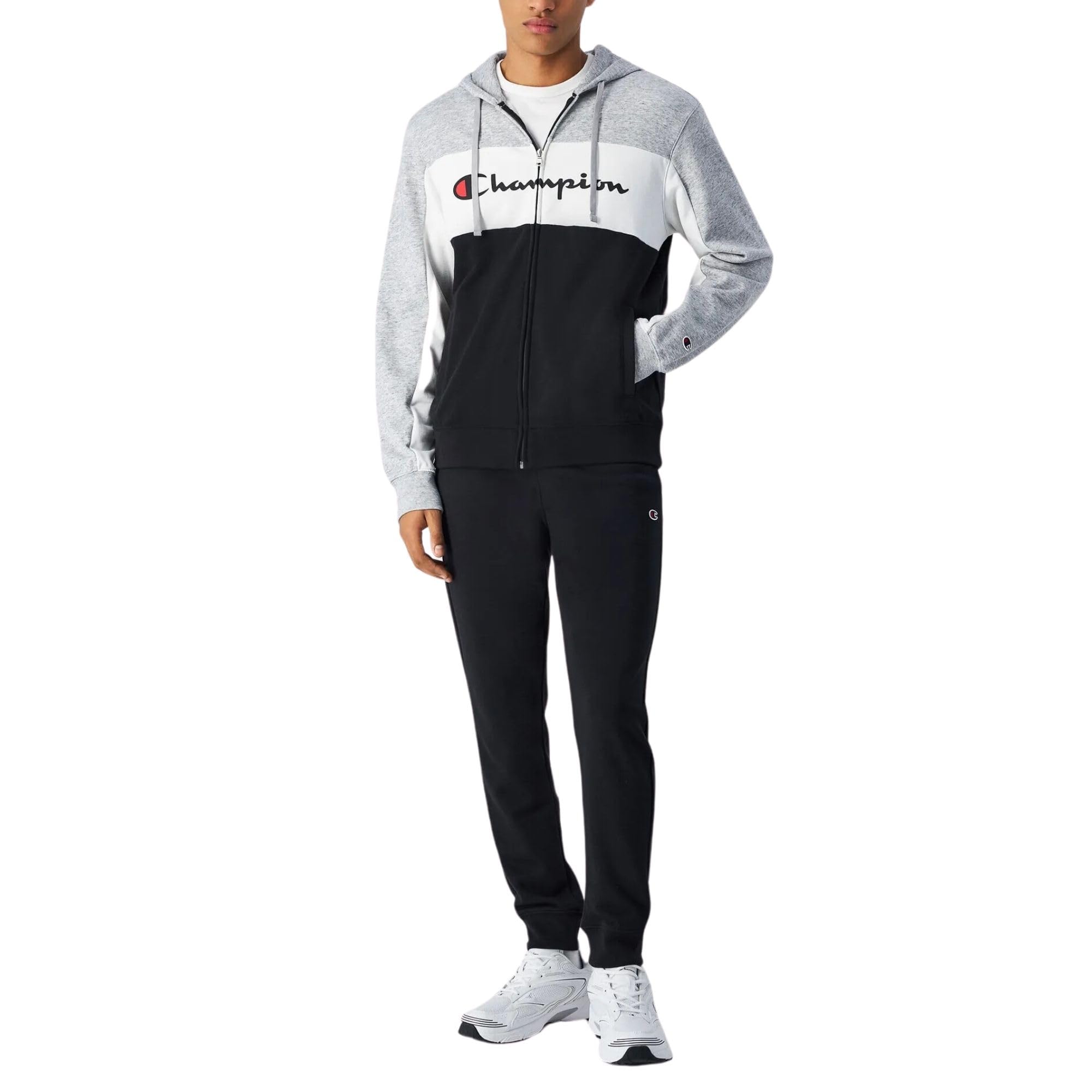 Champion Legacy Full Zip Sweatsuit with Large Logo Chándal Hombre