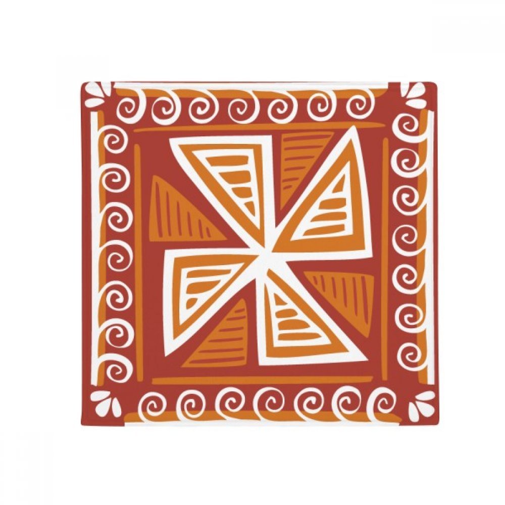 Tapis de sol moulin à vent mexicain 80x80cm antidérapant pour cuisine et animaux