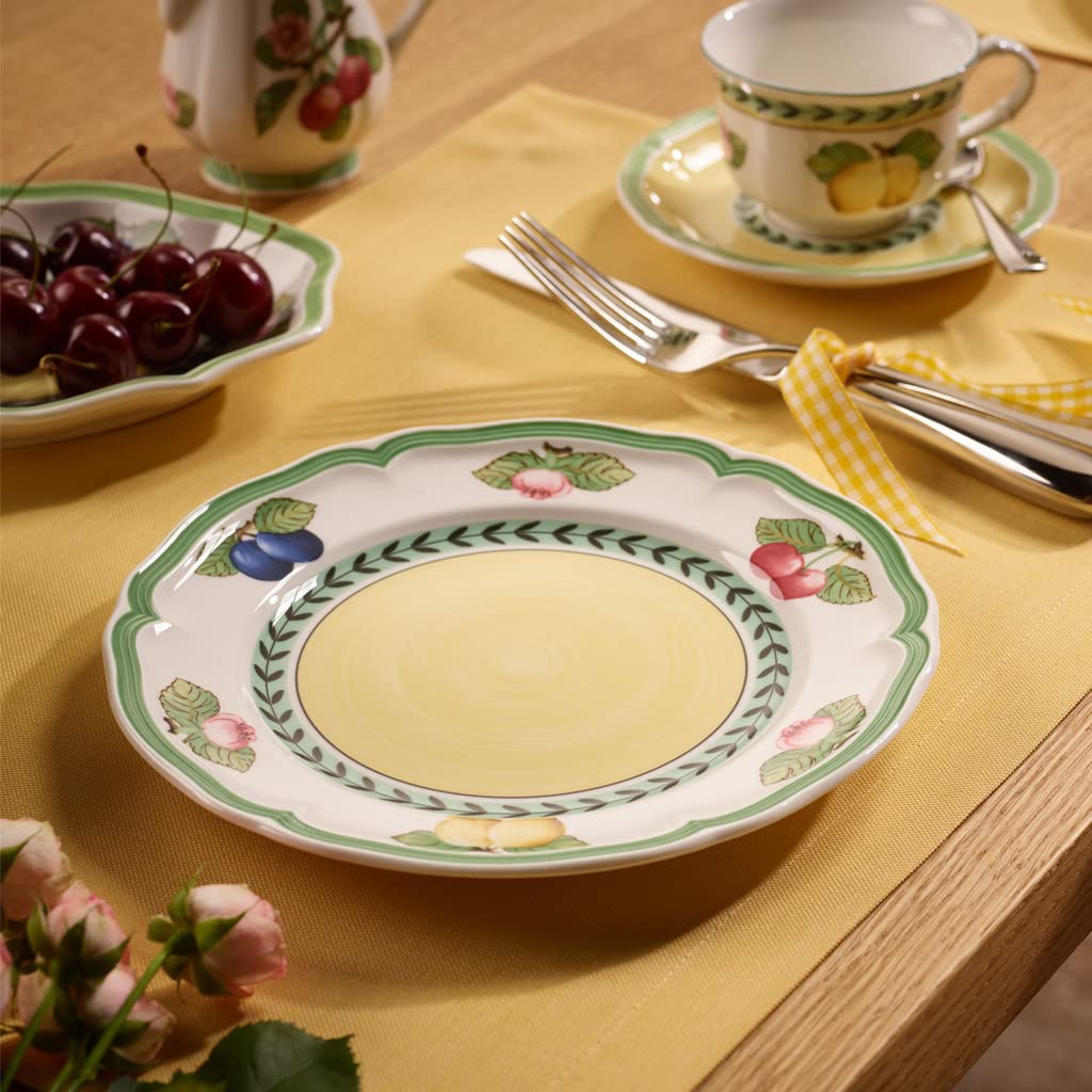 French Garden Fleurence breakfast plate