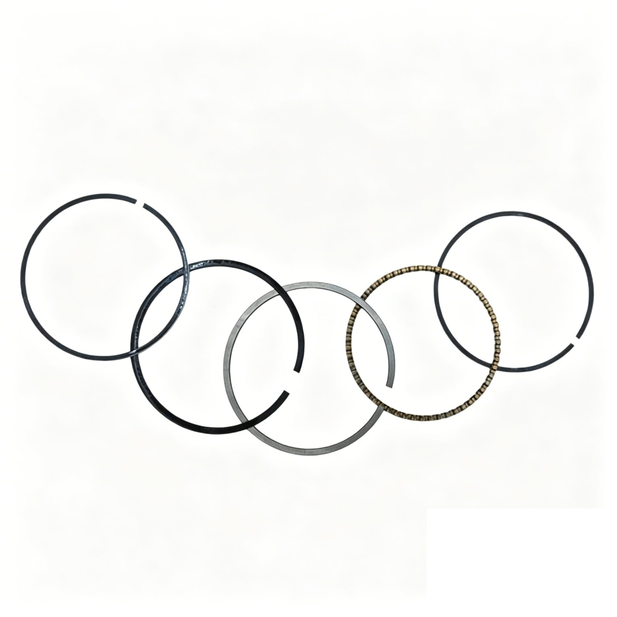 Fasce Elastiche 51.5mm Per XY125 Per XY 125cc Motore Del Motociclo 13mm Spillo Da Polso Pistone Anelli Kit Di Assemblaggio Pistone