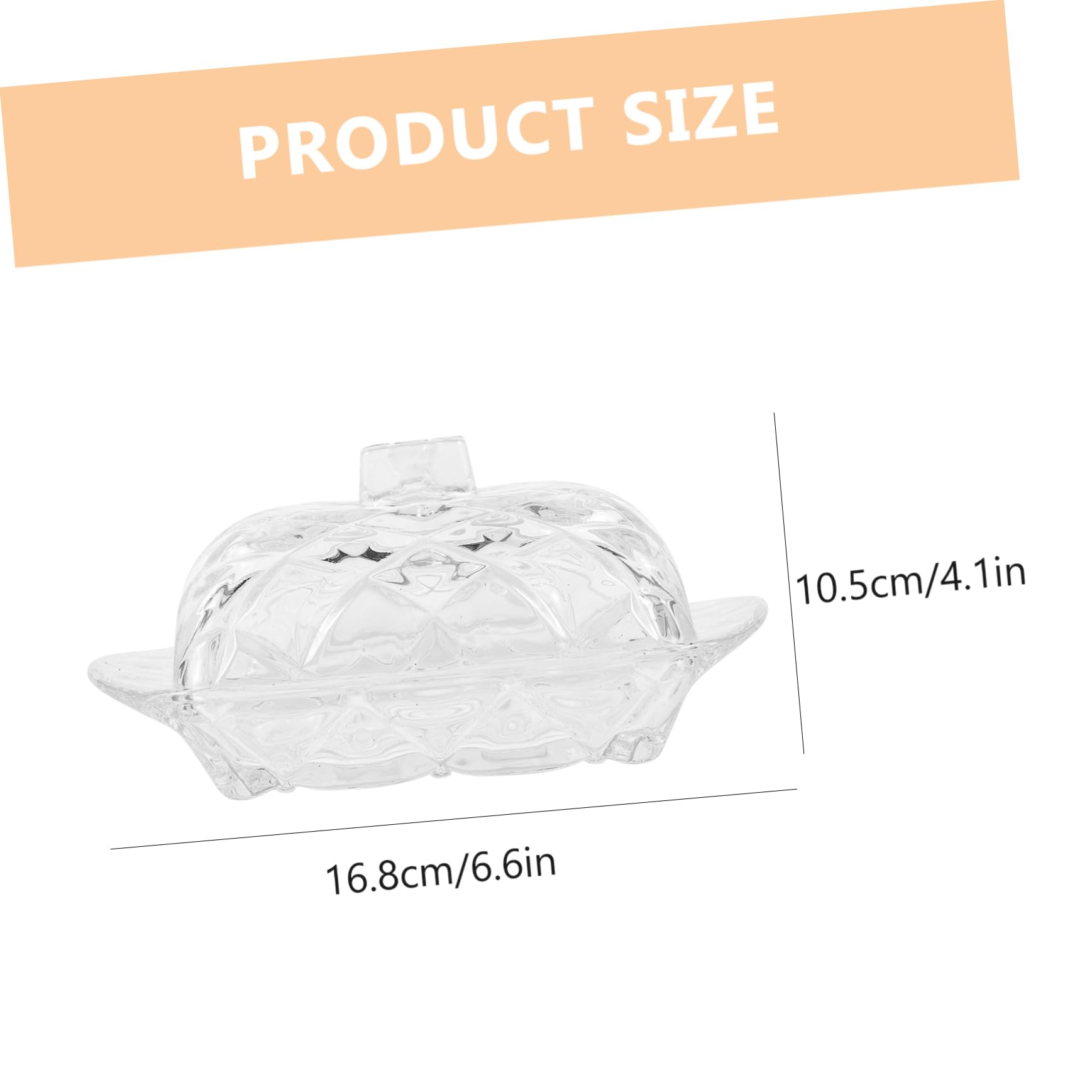 Cabilock Elegant Japanese Glass Dessert Plate with Lid Multi Functional Reusable Snack Plate for Fruits Pastries and Dried Fruits Sophisticated Serving Dish for Any Occasion