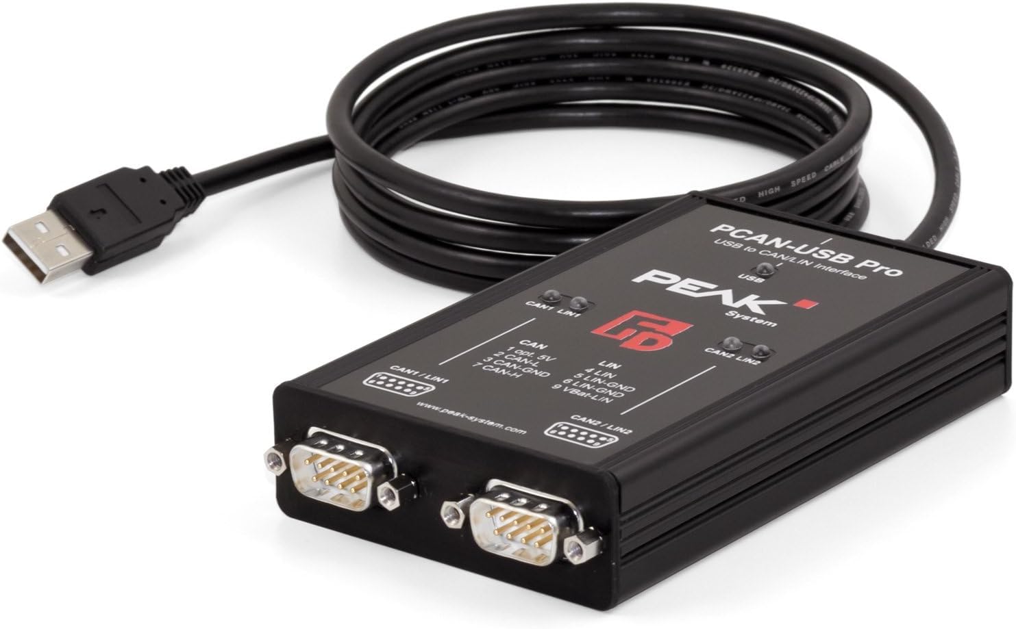 その他 PCAN-USB FD ADAPTER GC-CAN-USB-FD PCAN-USB FD - CAN FD USB Adapter by Peak-System – Grid Connect