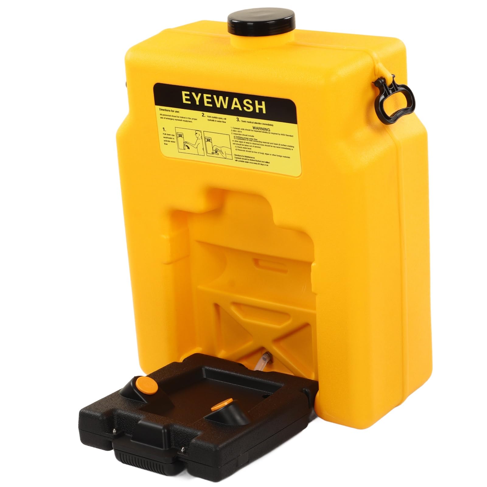 Station de Lavage Oculaire d'urgence, Station de Lavage Oculaire 53L Résistante aux UV pour l'usine