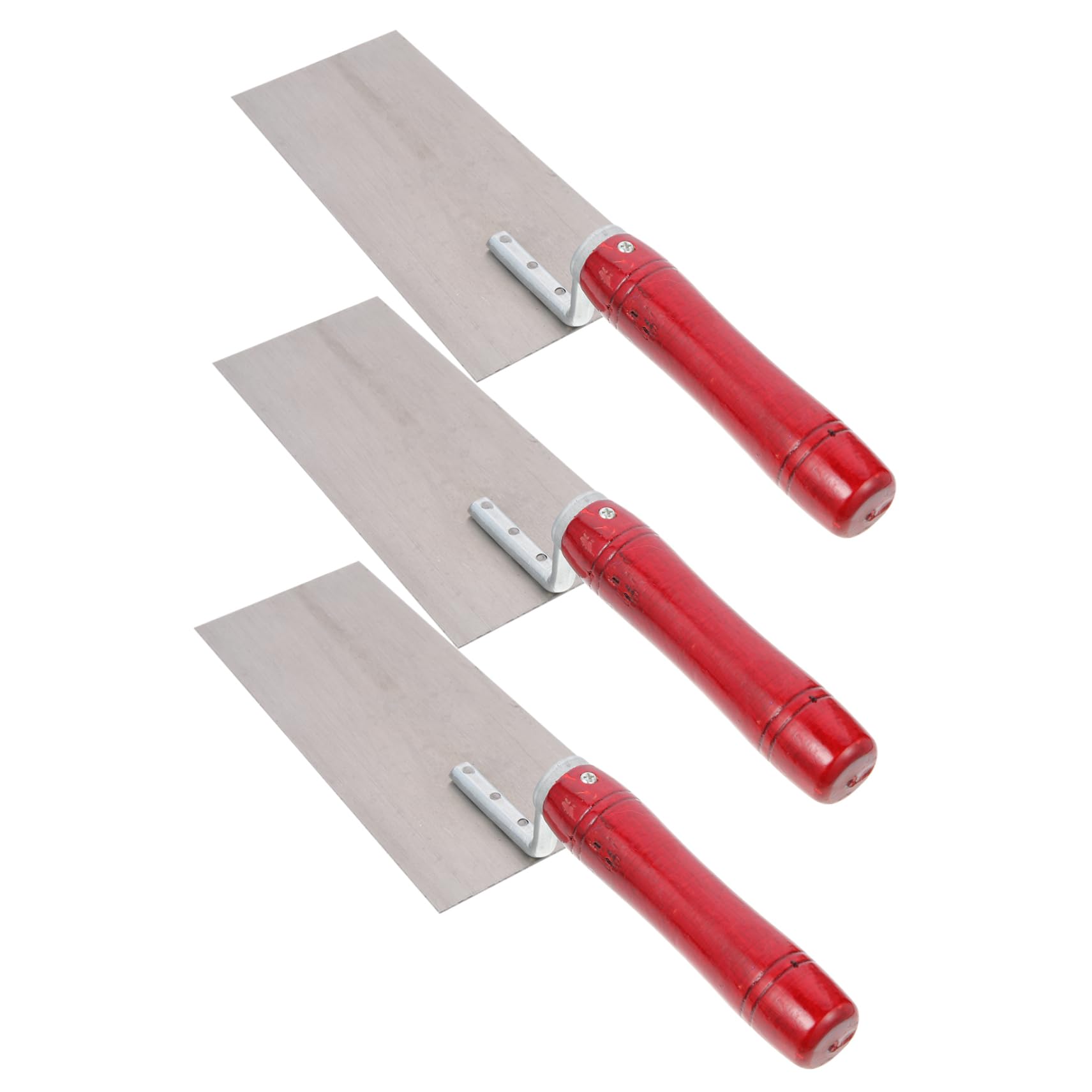 Truelle à Plâtrer en Acier Inoxydable, Lot de 3 Pièces