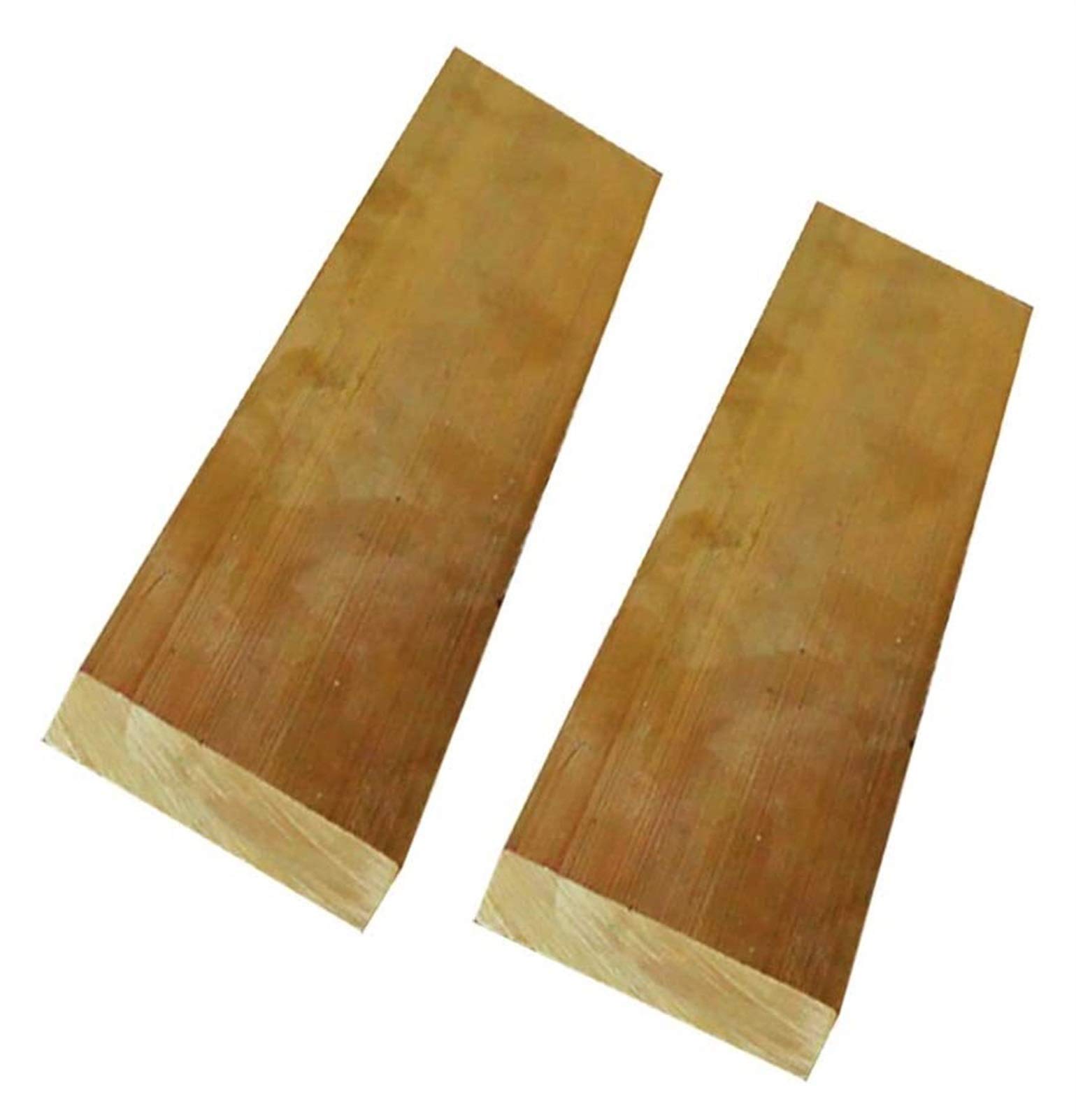 Messingplatte H59 Messingblech Dünne Platte Dicke: 2 Mm Länge: 500 Mm/19,68 Zoll 2 Stück Reine Kupferblechfolie/Breite: 30 Mm