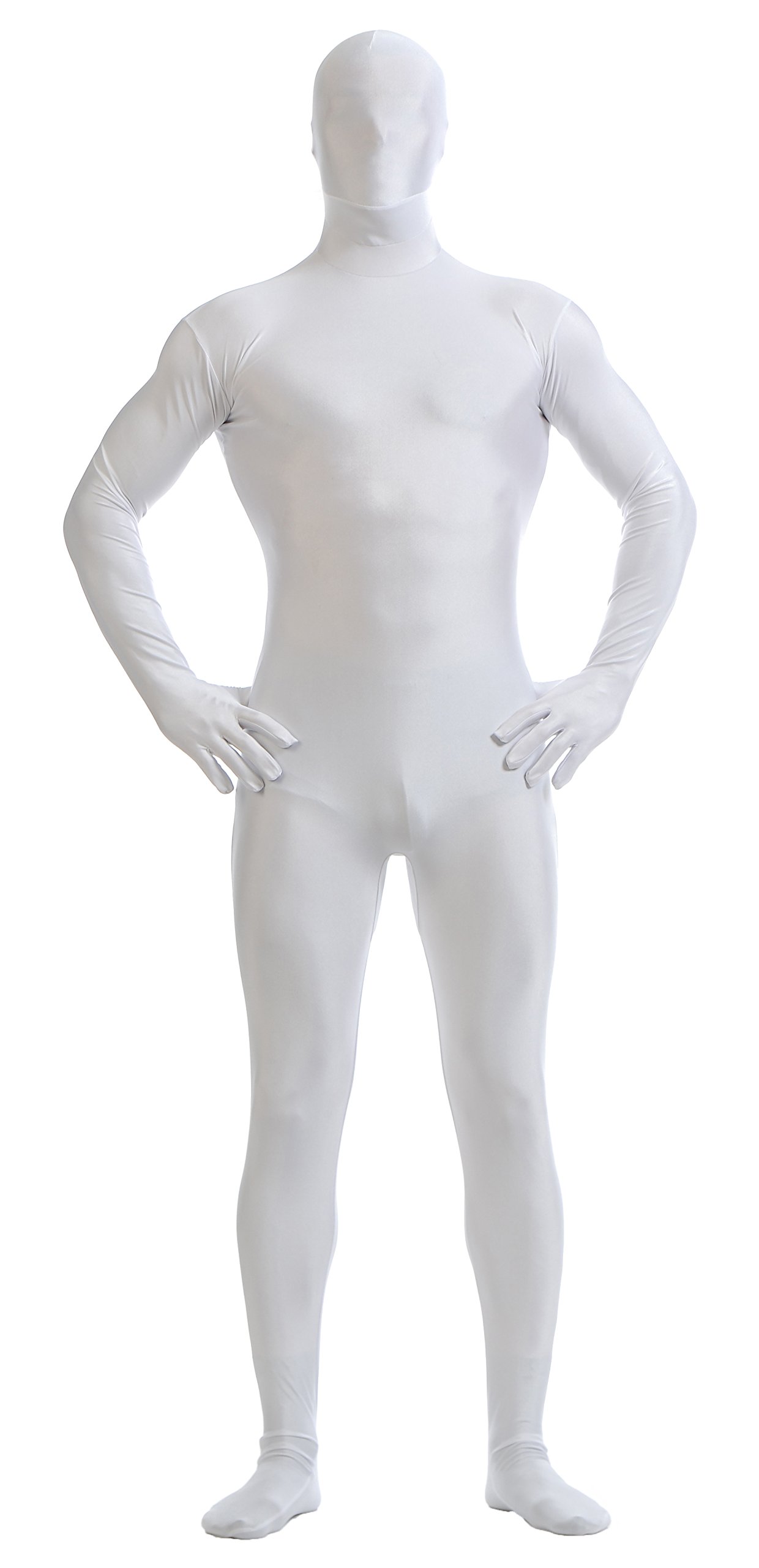 Ensnovo Mens Full Body Tights Suit Costumes Spandex Zentai Bodysuit