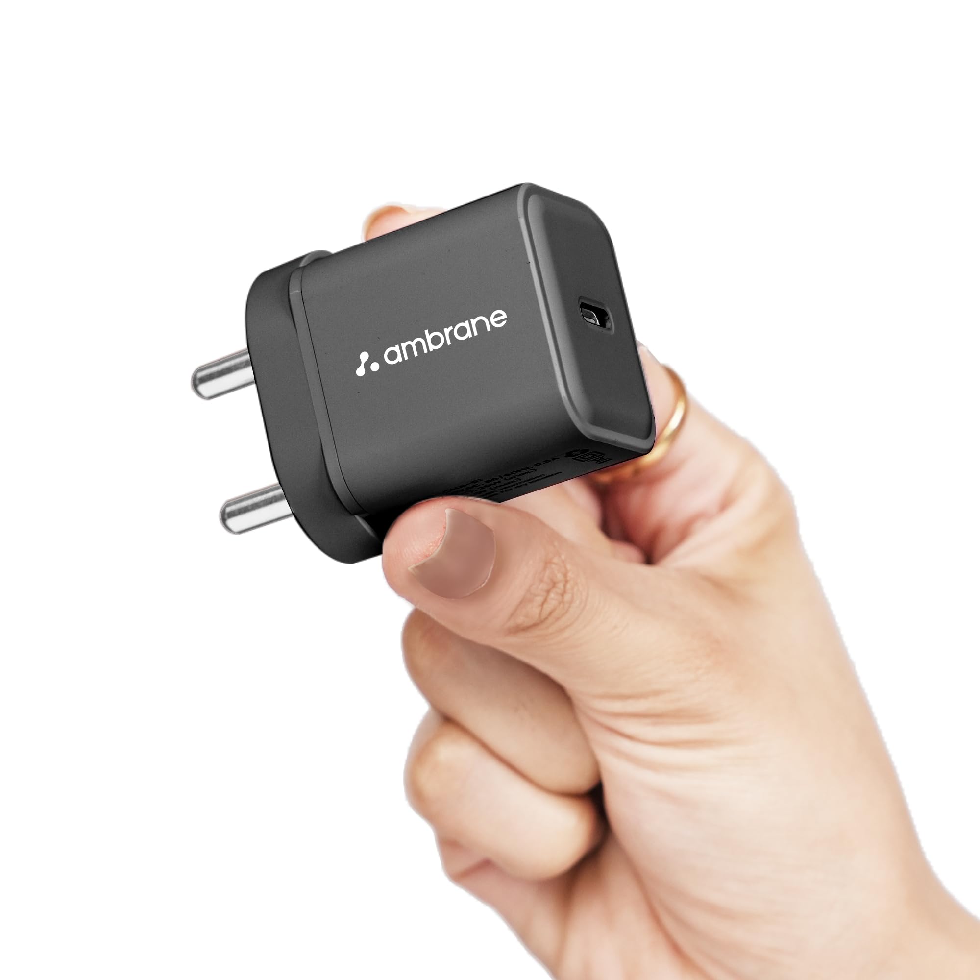 Ambrane 20W Type C Mobile Charger Adapter, Fast Charging for Android, iPhone 15/14/13/12/11/X & Pro, Max Series, Google Pixel & Other Type C Enabled Devices, PD Technology (Charge 20, Black) (B0CYLHQKF7) Amazon Price History, Amazon Price Tracker