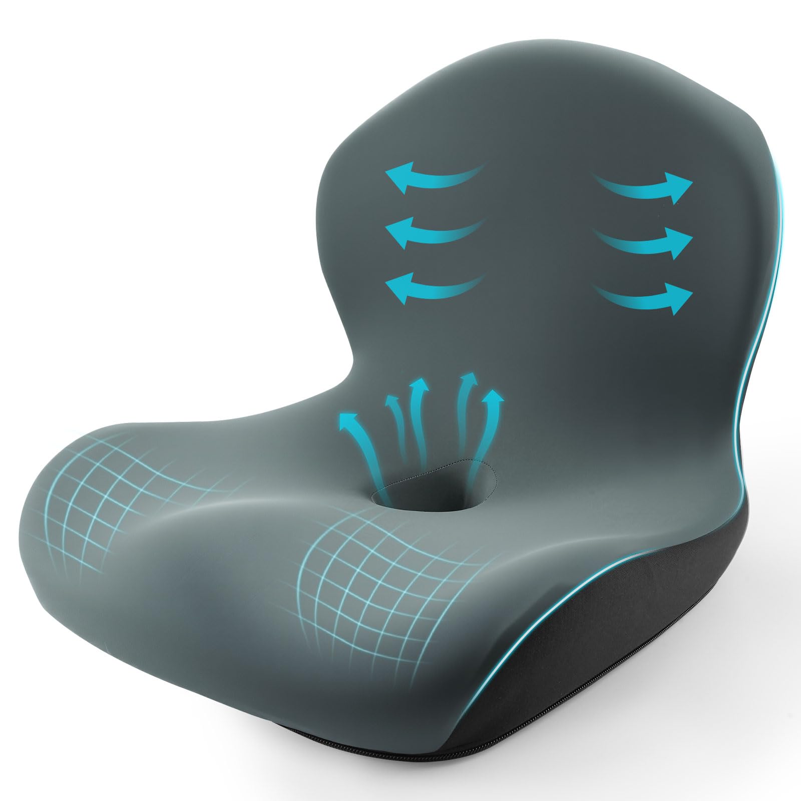 Seat Cushion, Ergonomic Memory Foam Seat Cushion, Office Chair Cushion