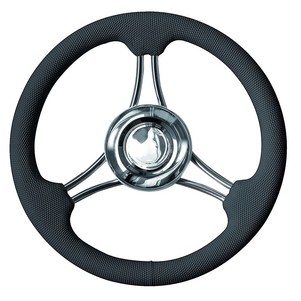 OSCULATI Volante Razze Curvo Nero mm 350