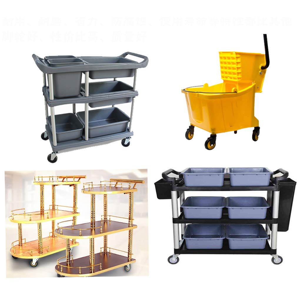 Ruedas para Muebles con Ruedas,Ruedas giratorias de Goma,Ruedas giratorias con Frenos,Ruedas Resistentes,diseño de Seguridad de Doble Freno,para Remolque Industrial,Muebles para el hogar,4 p