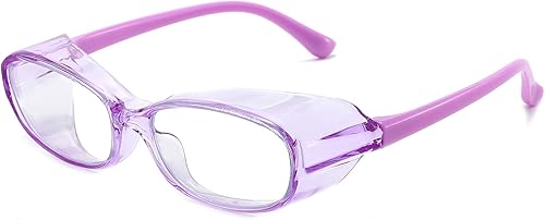 Miniatura 8 de Dollger Gafas de seguridad antivaho con bloqueo de luz azul, lentes de protección UV400 para niños de 0 a 6 años, gafas de seguridad anti polen
